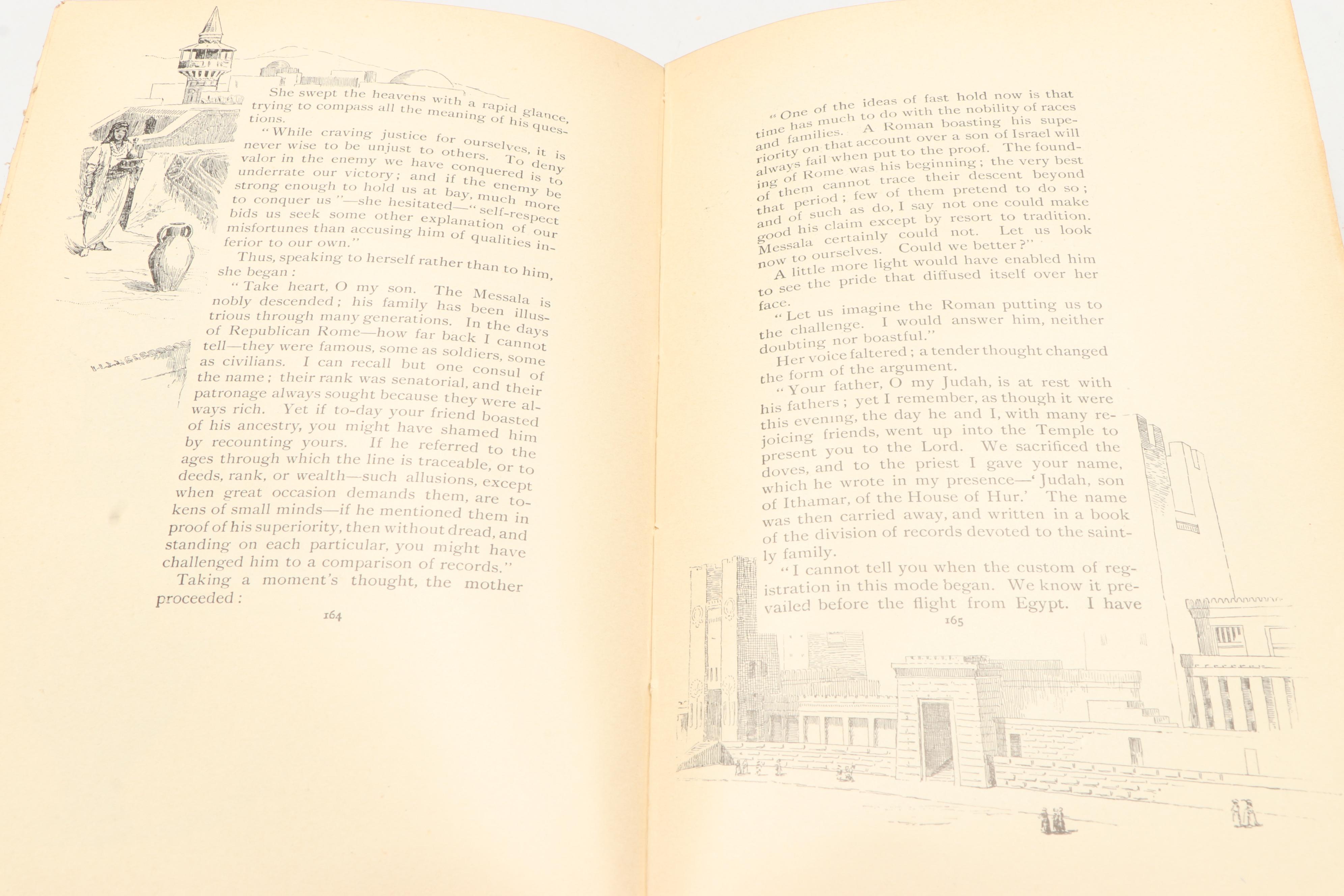 Garfield Edition "Ben-Hur" Two-Volume Box Set by Lew Wallace, 1893