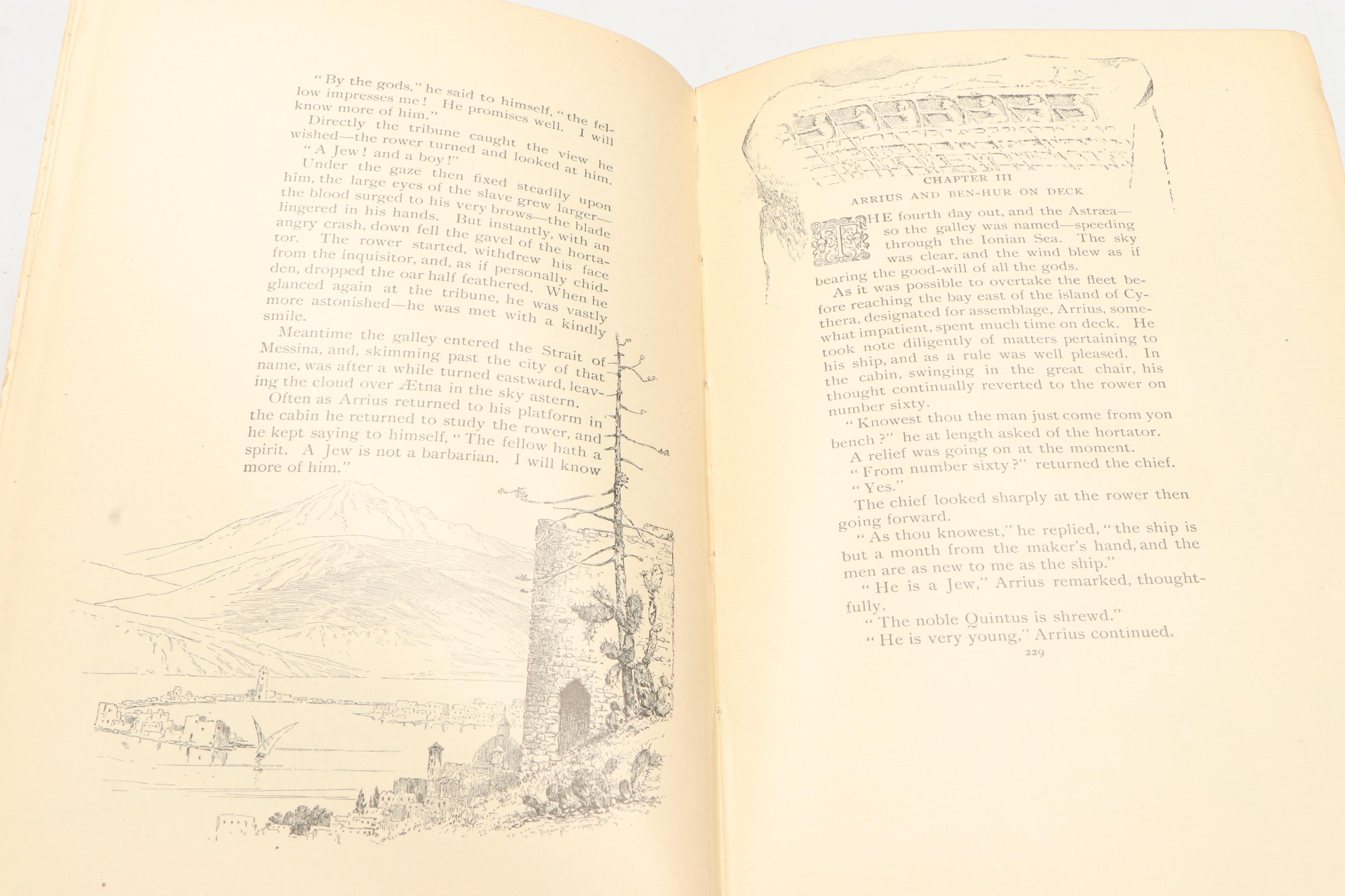 Garfield Edition "Ben-Hur" Two-Volume Box Set by Lew Wallace, 1893