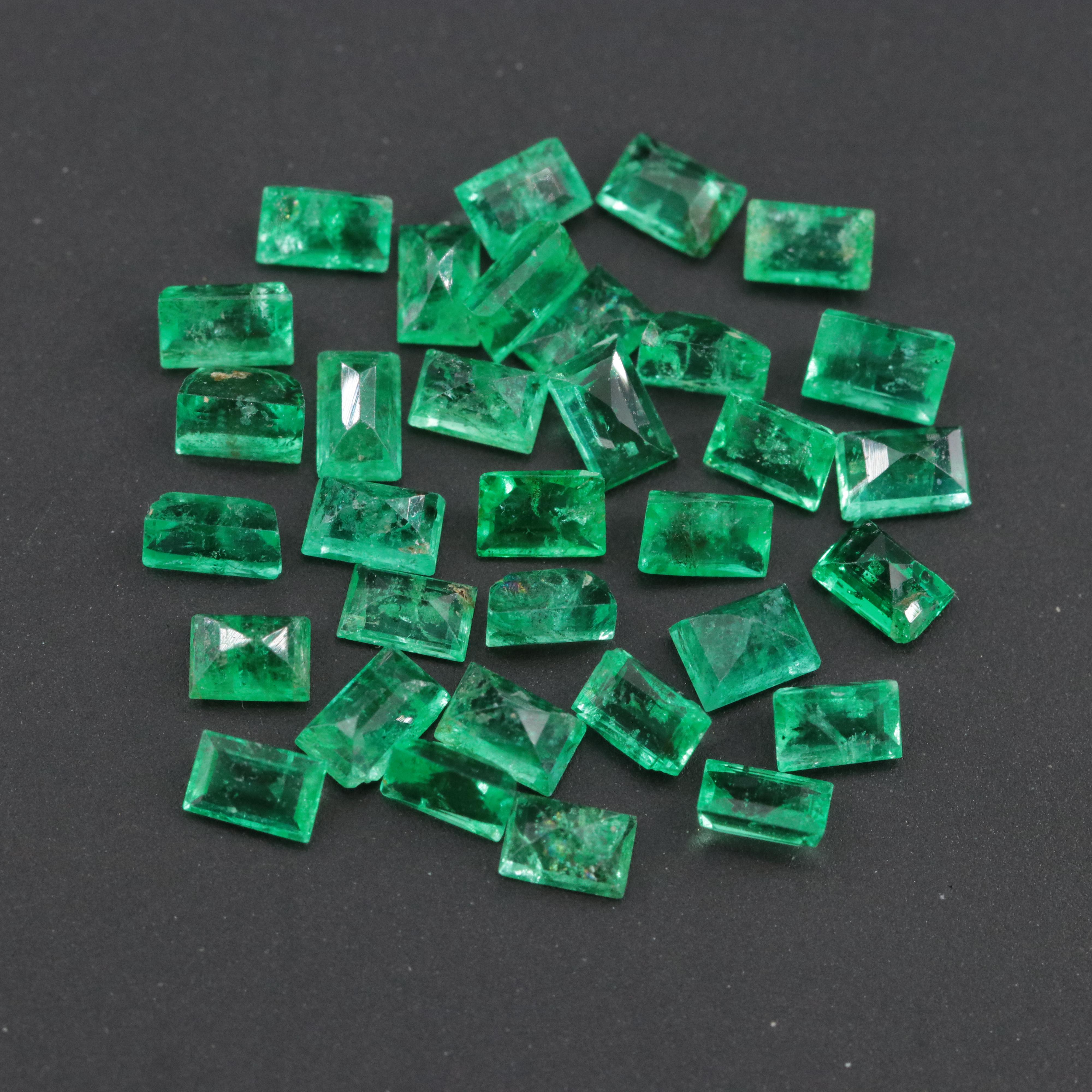 Loose 2.76 CTW Emeralds