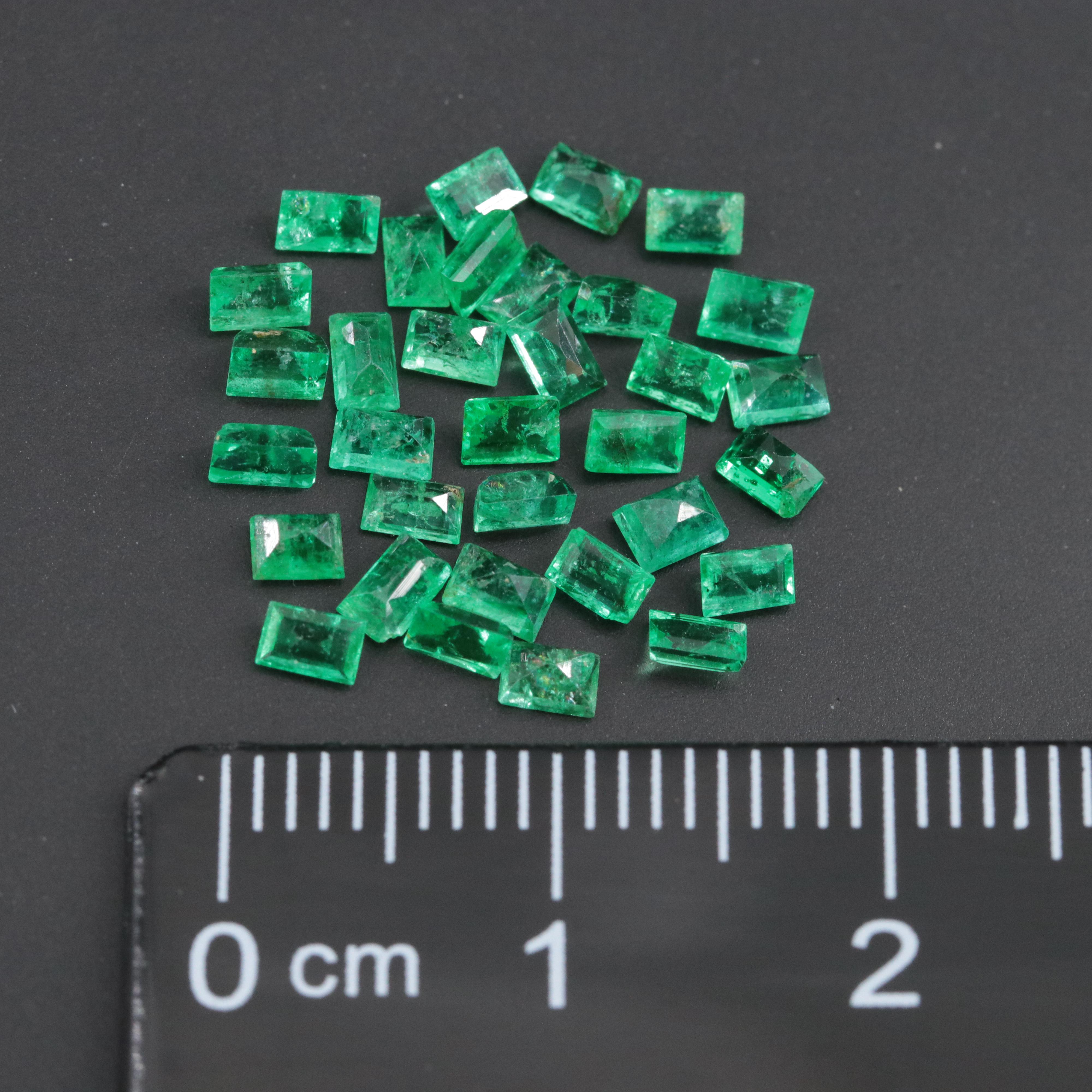 Loose 2.76 CTW Emeralds