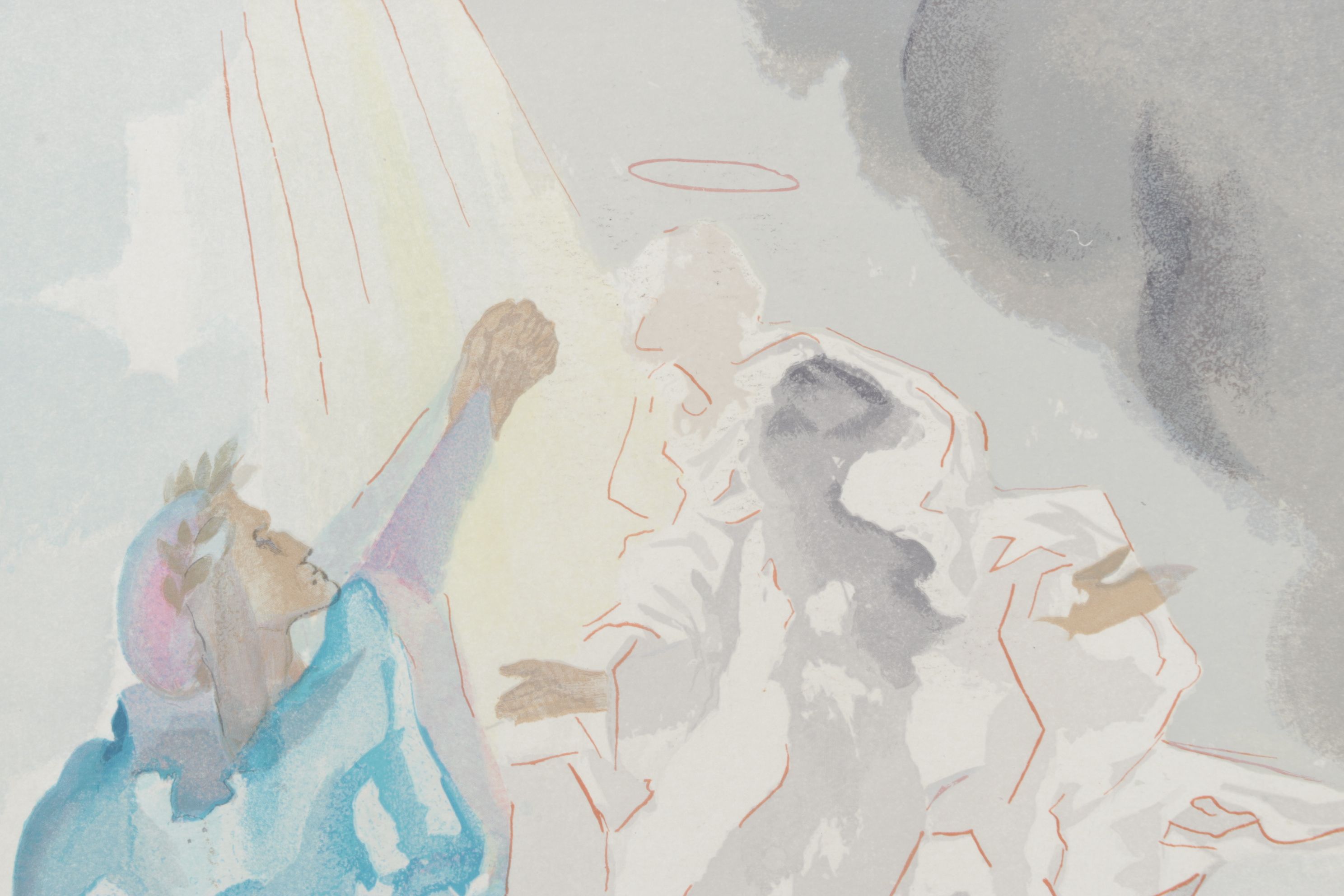 Salvador Dalí Wood Engraving "Nouvel aspect de Béatrice," 1960–1964