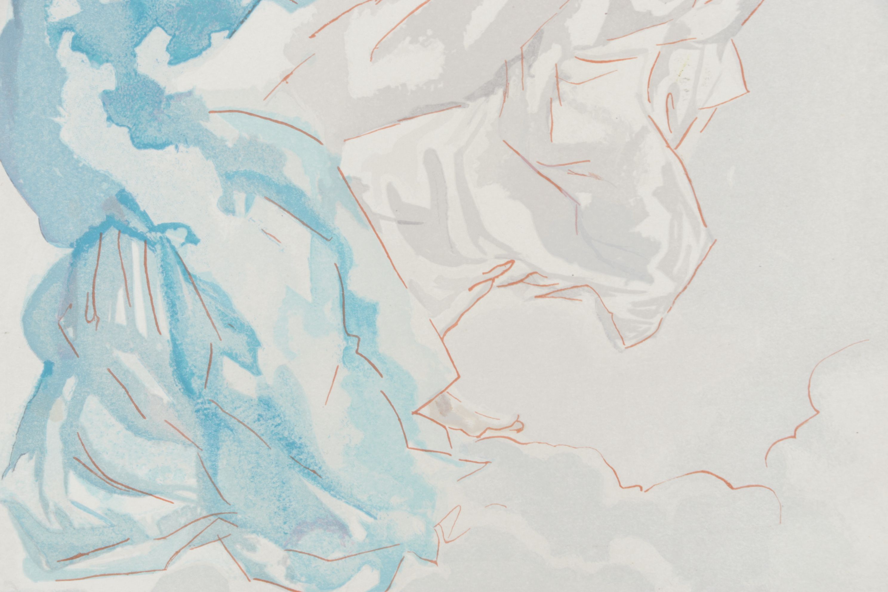 Salvador Dalí Wood Engraving "Nouvel aspect de Béatrice," 1960–1964