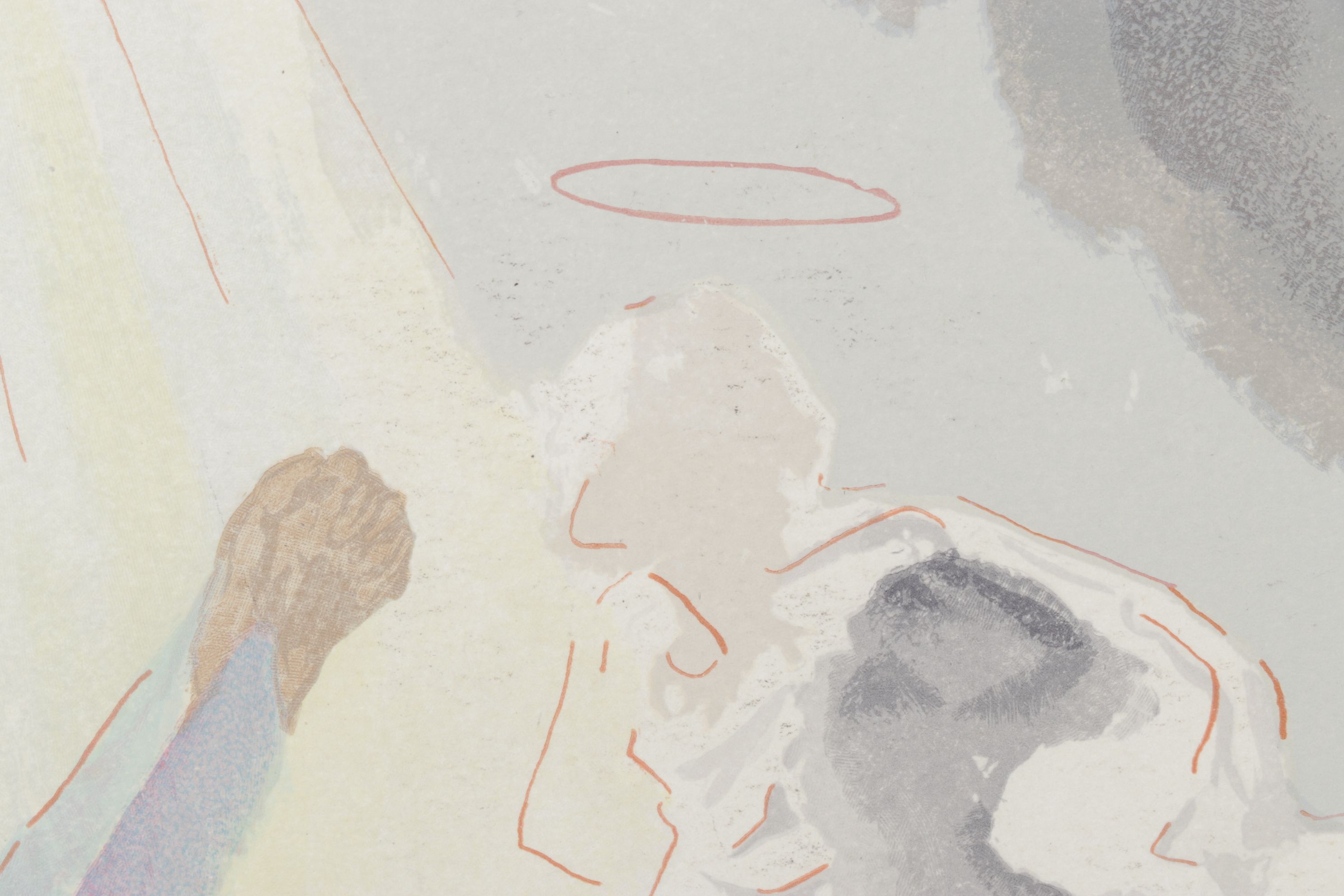 Salvador Dalí Wood Engraving "Nouvel aspect de Béatrice," 1960–1964