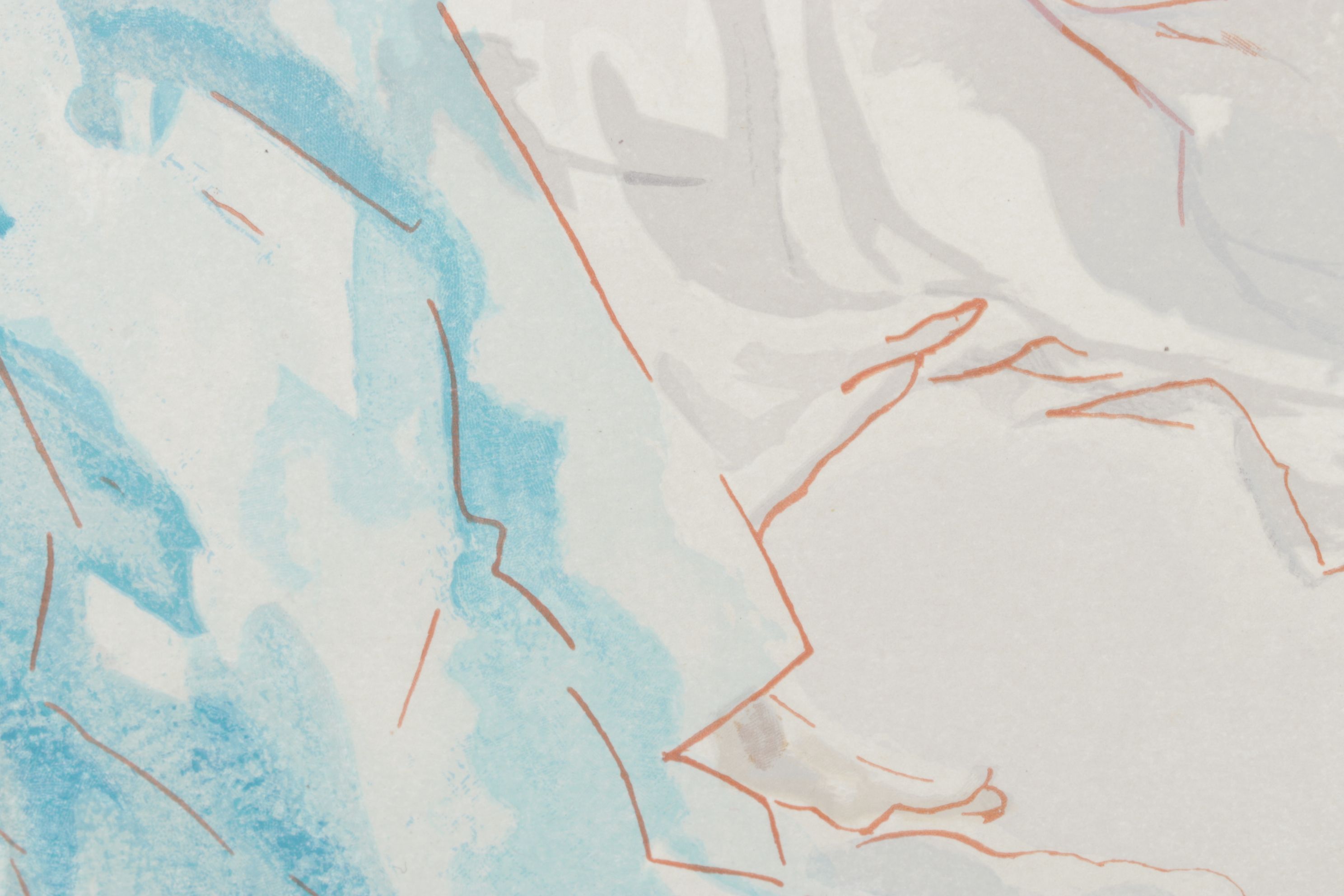 Salvador Dalí Wood Engraving "Nouvel aspect de Béatrice," 1960–1964