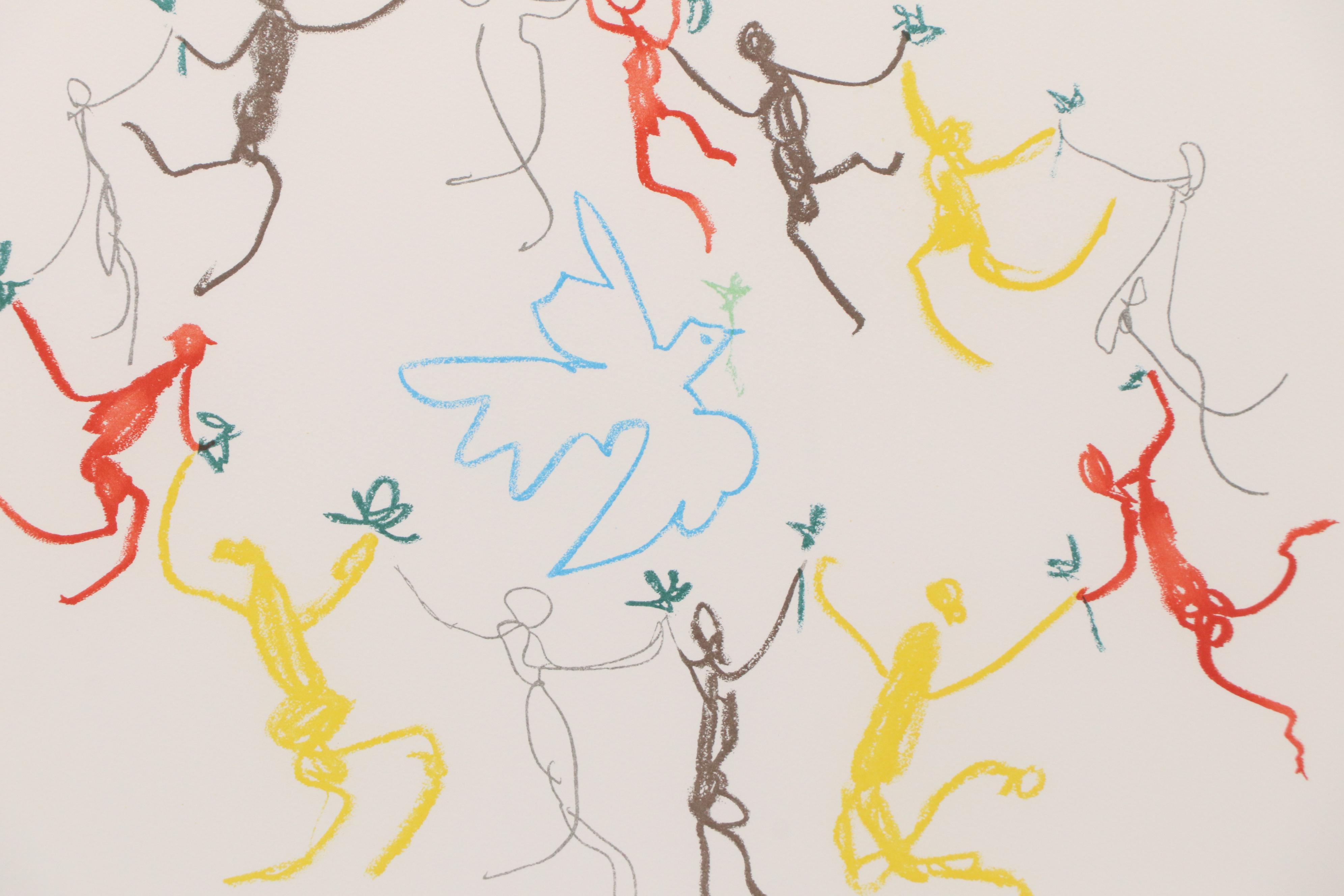 Pablo Picasso Lithograph "La Ronde"