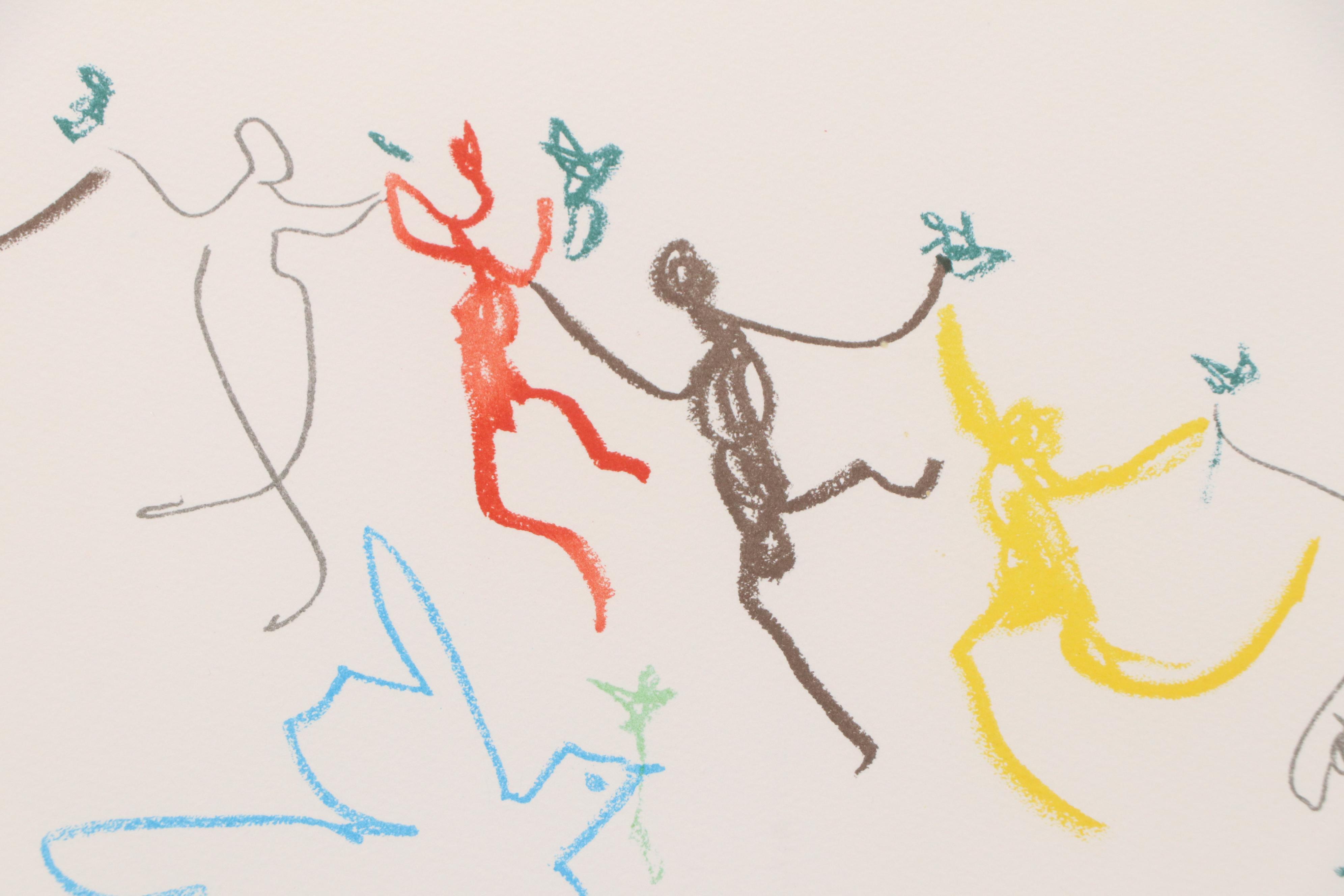 Pablo Picasso Lithograph "La Ronde"