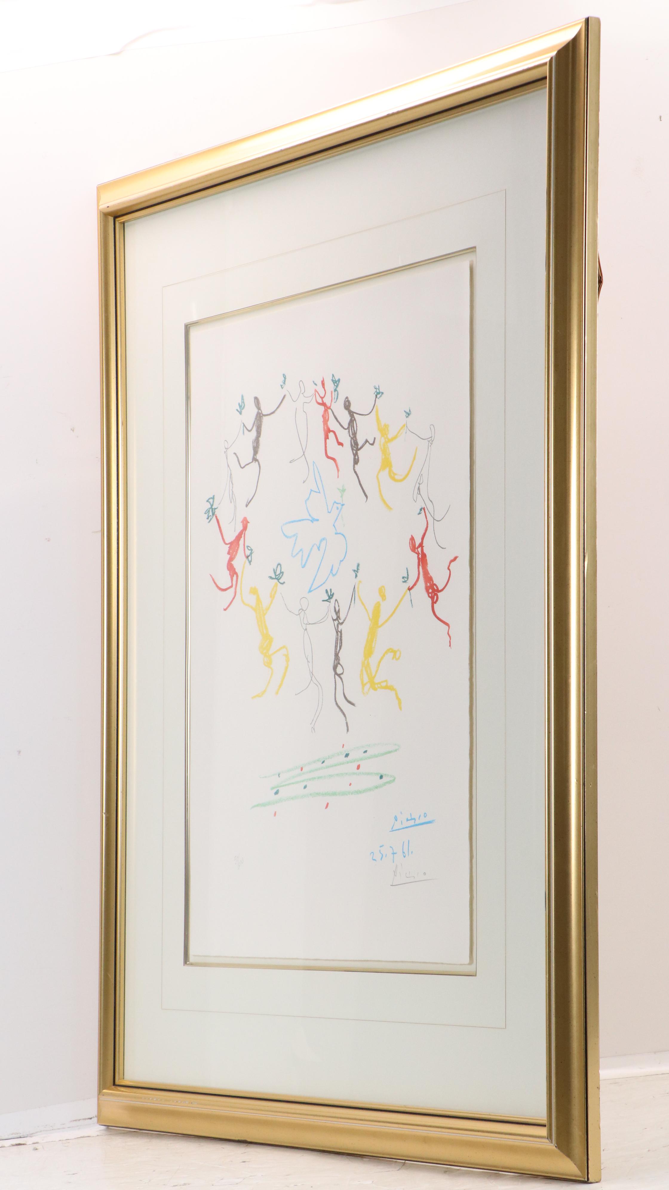 Pablo Picasso Lithograph "La Ronde"