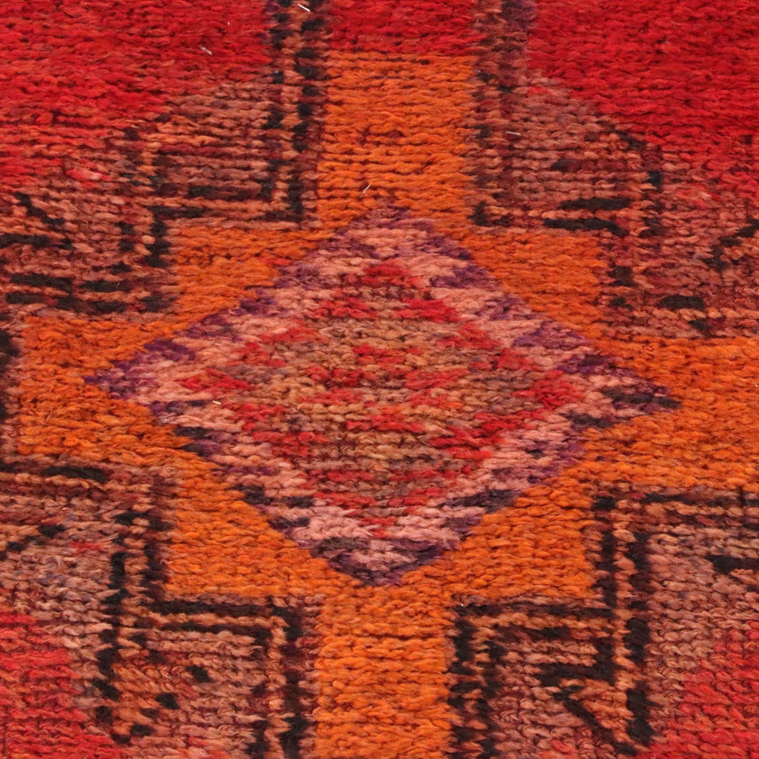 2'11 x 11' Hand-Knotted Turkish Village Carpet Runner