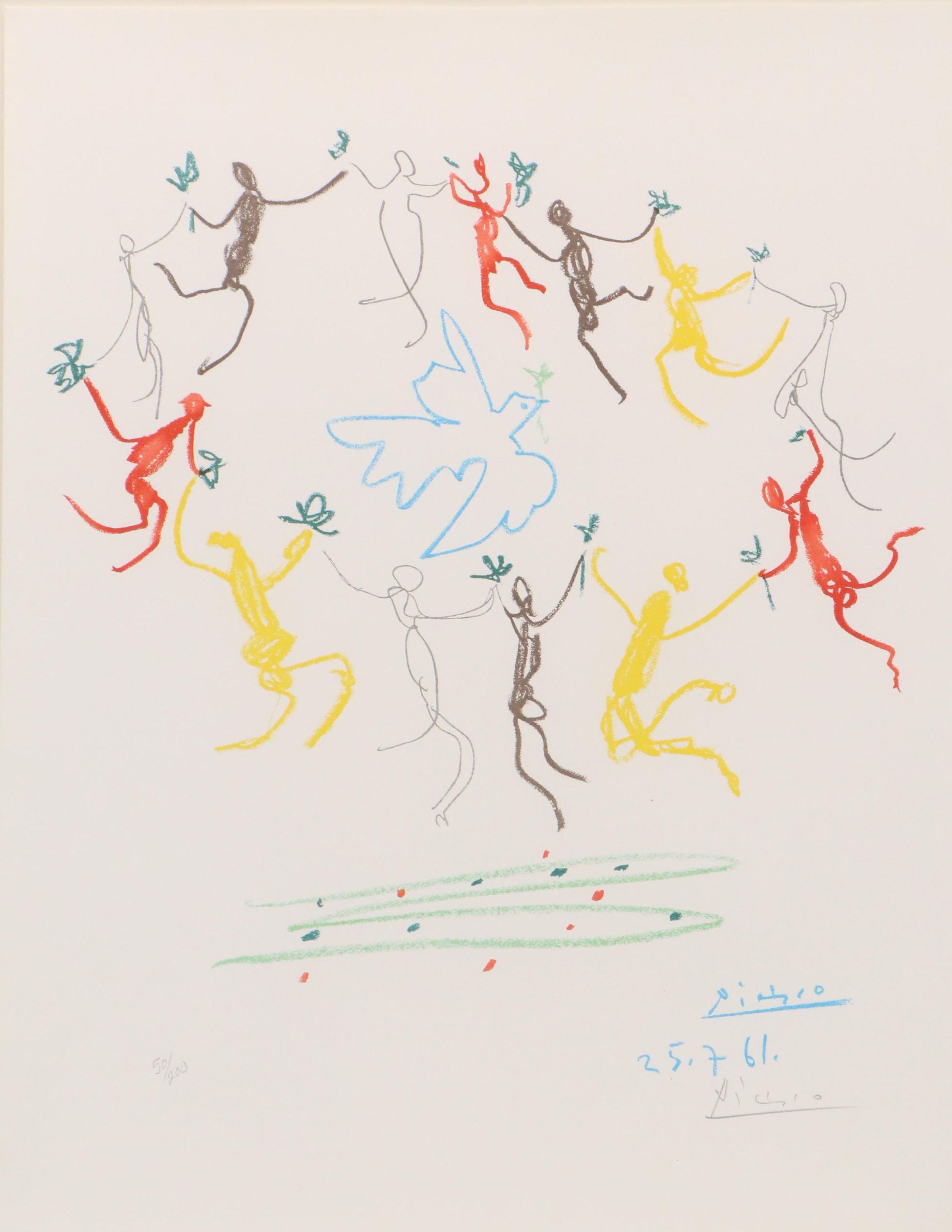 Pablo Picasso Lithograph "La Ronde"