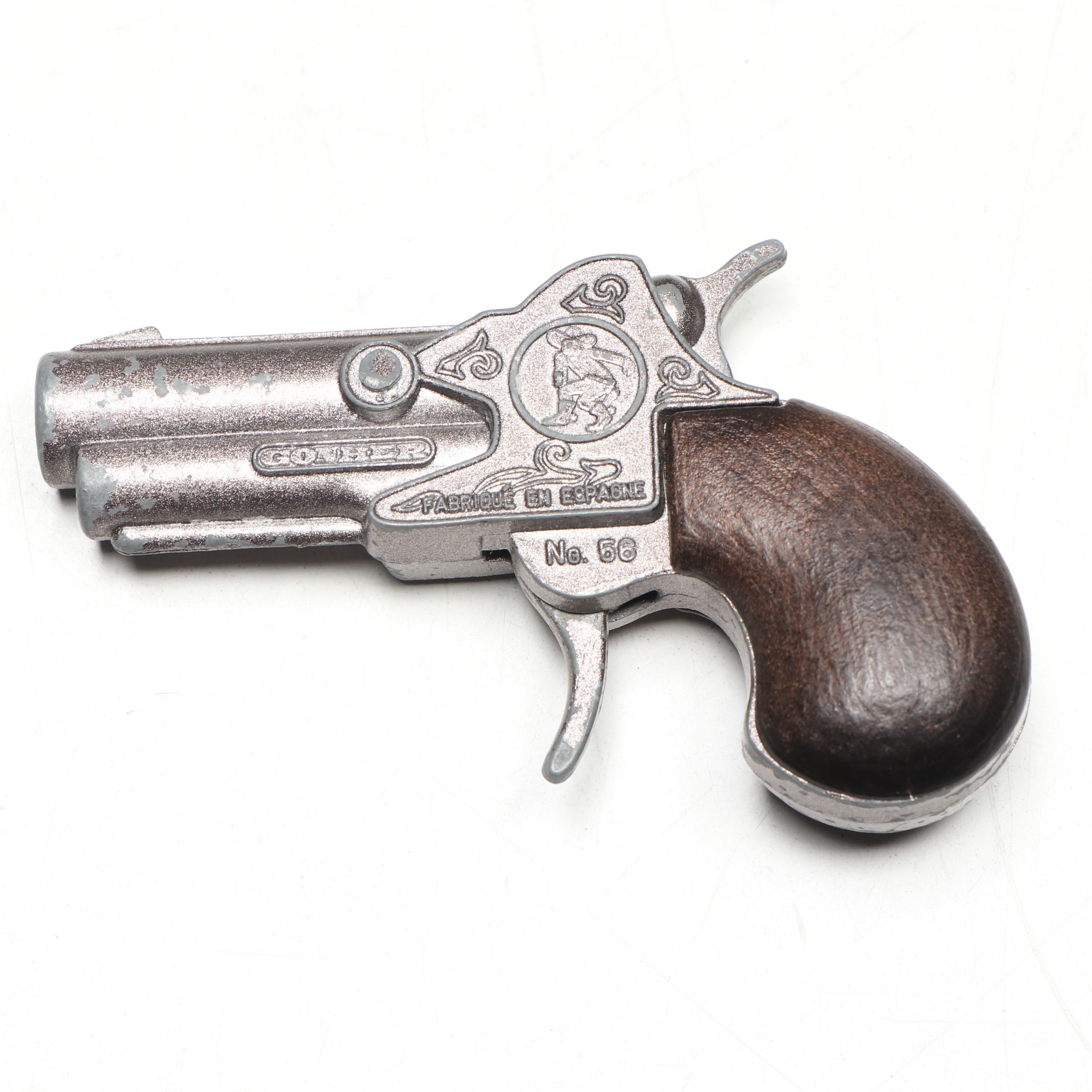 Gonher and Other Cast Iron, Metal, and Other Toy Guns, Mid-20th Century