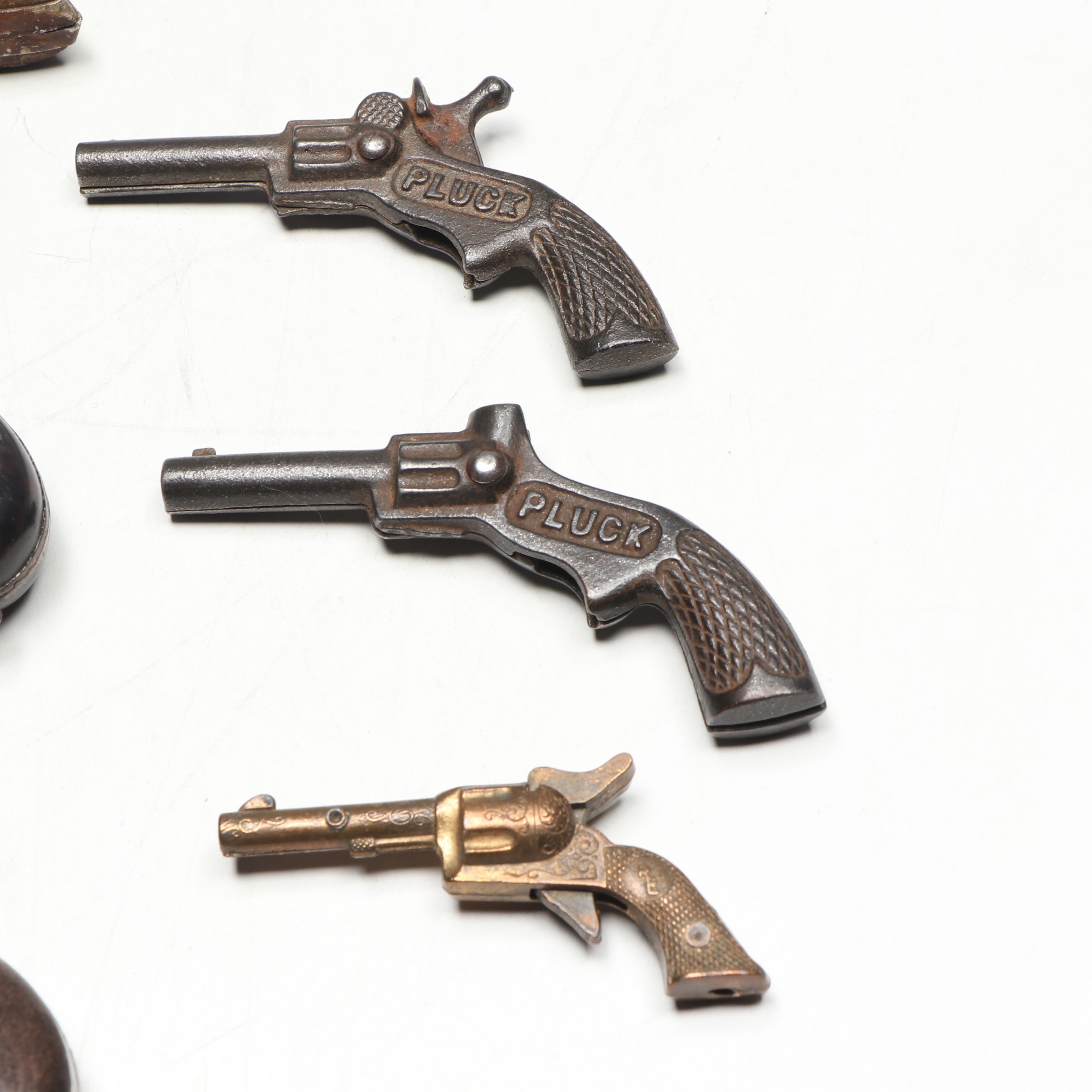 Gonher and Other Cast Iron, Metal, and Other Toy Guns, Mid-20th Century