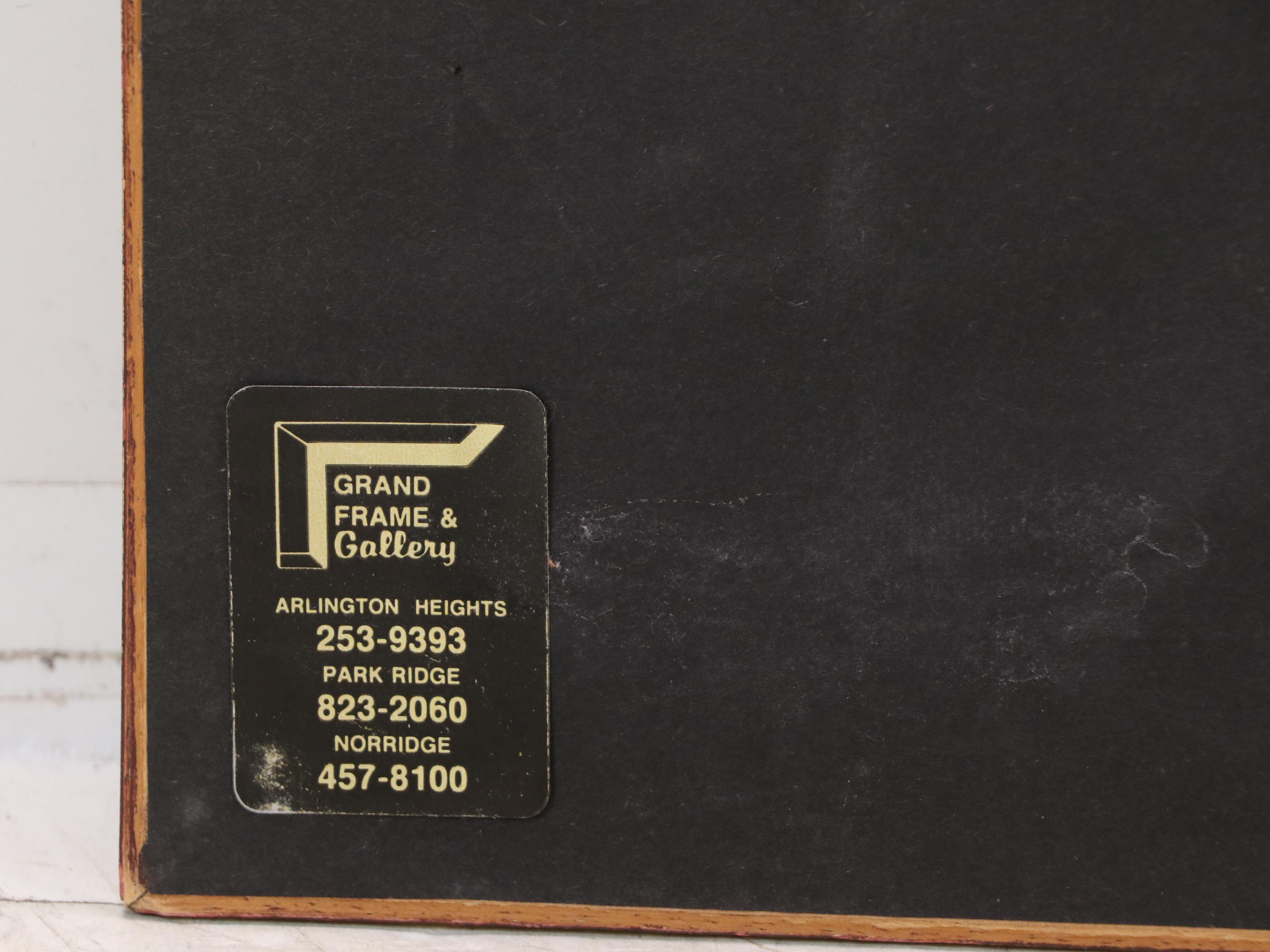 Marc Chagall Lithograph "Le Coq Rouge," 1957