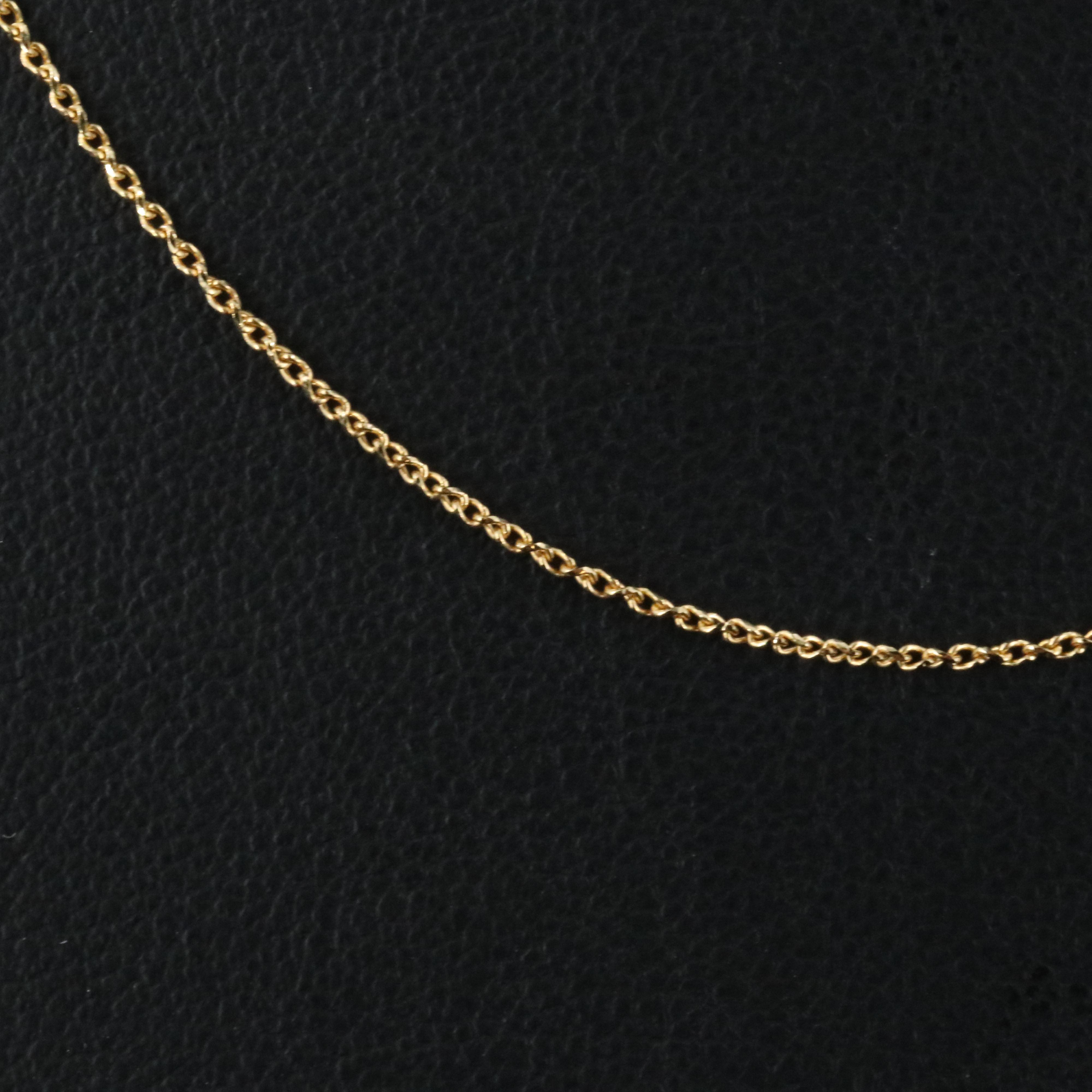14K Curb Chain Necklace