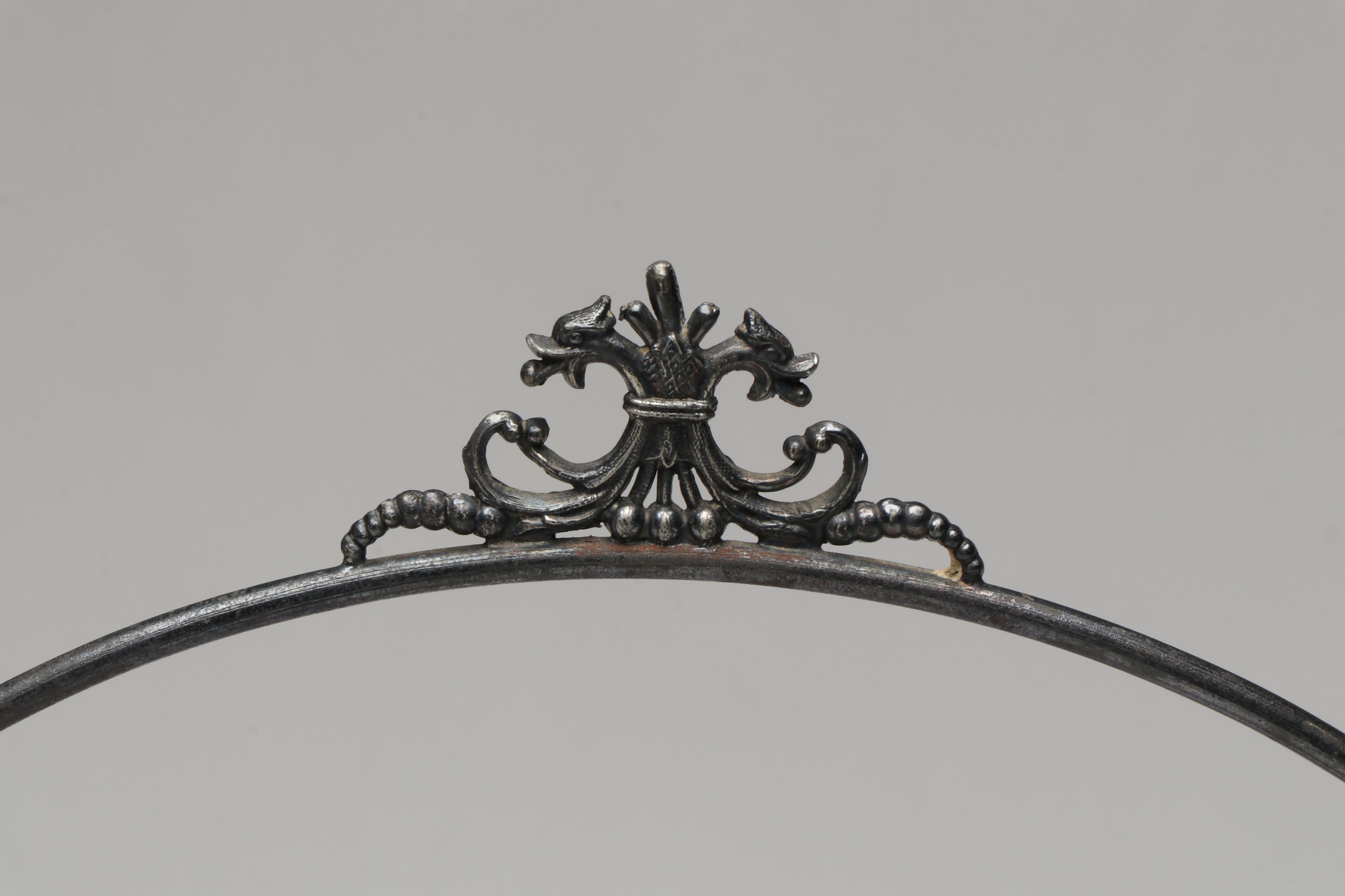 Ruffled Glass Brides Baskets and Bowl