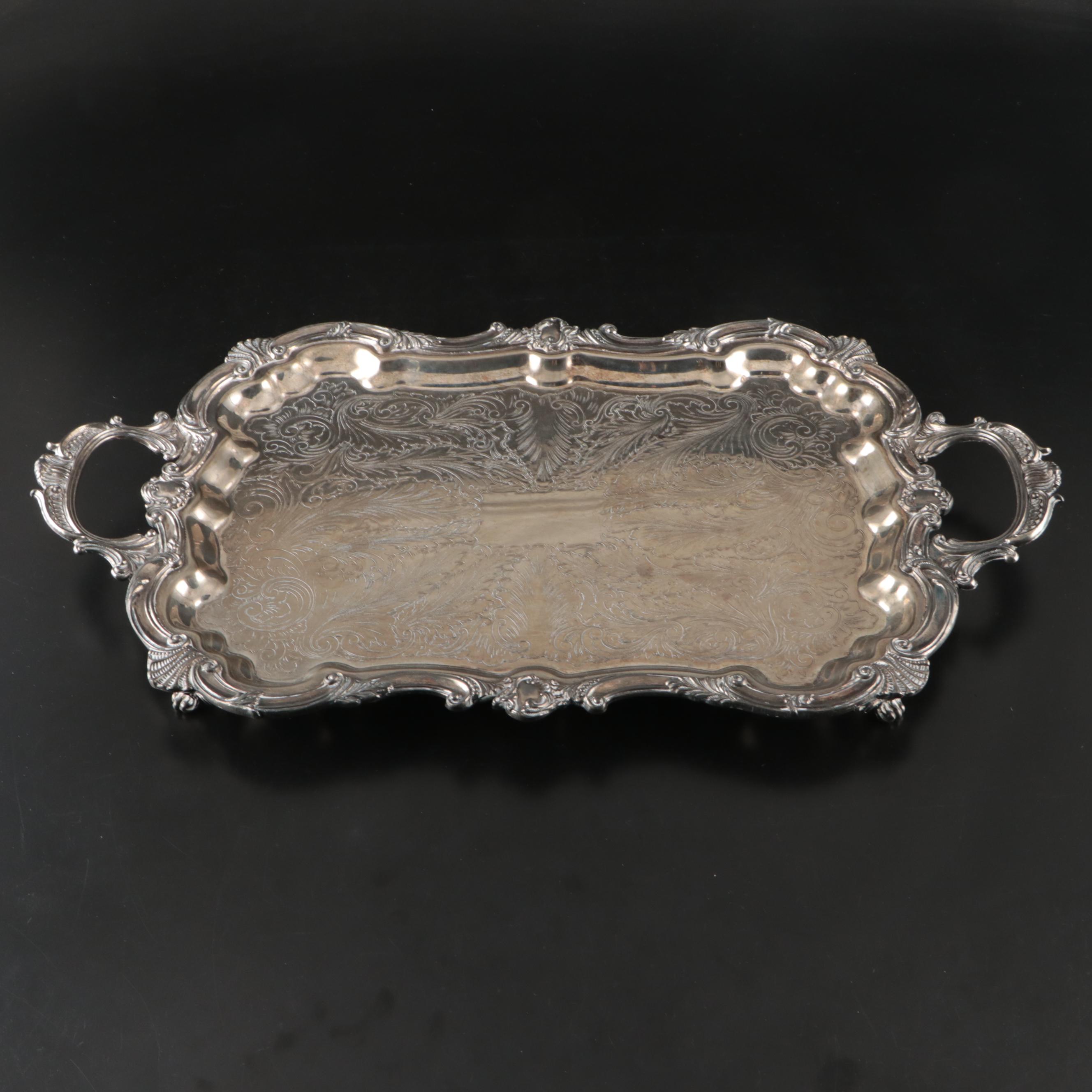 Birmingham Silver Co. Silver Plate Tea and Coffee Service, 20th Century