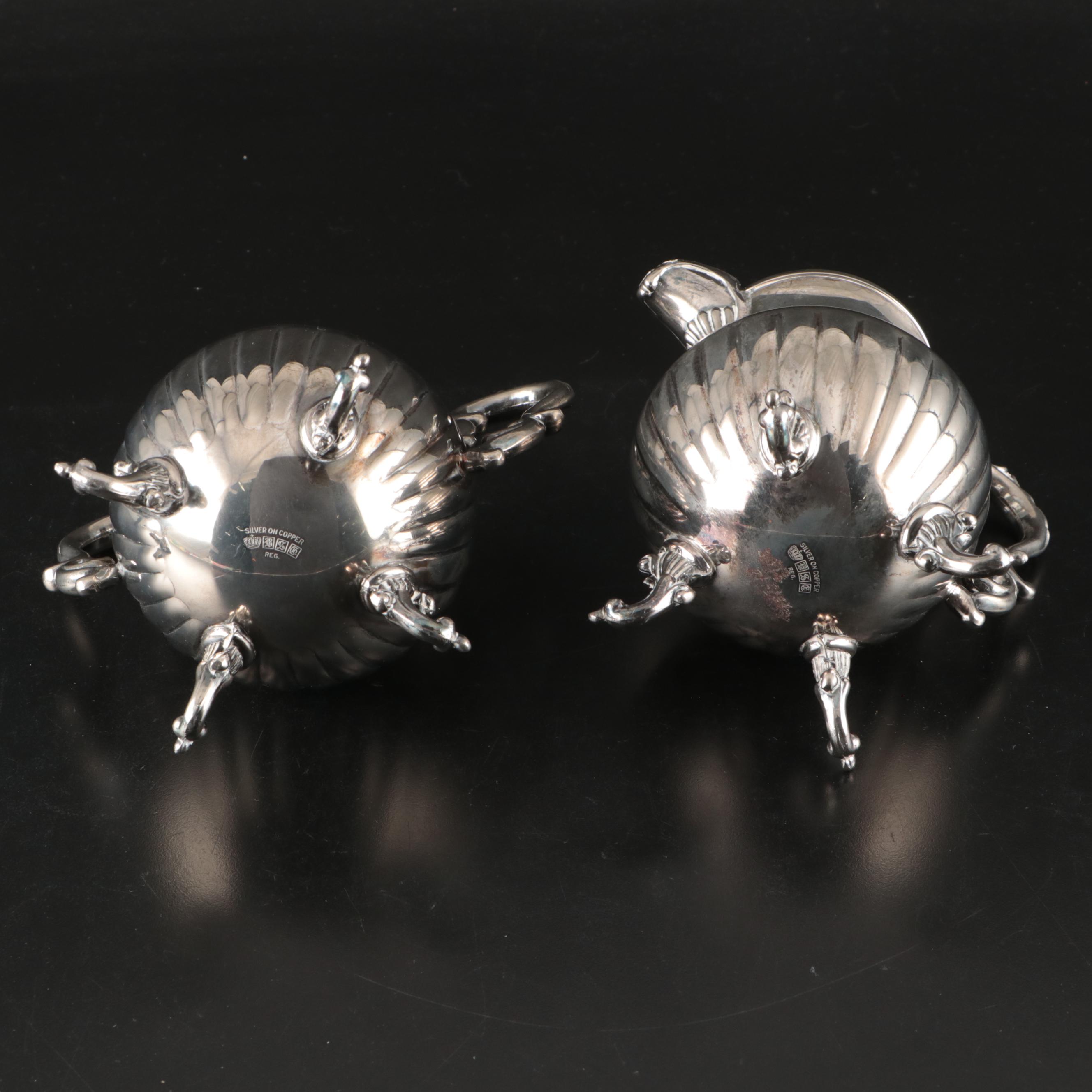 Birmingham Silver Co. Silver Plate Tea and Coffee Service, 20th Century