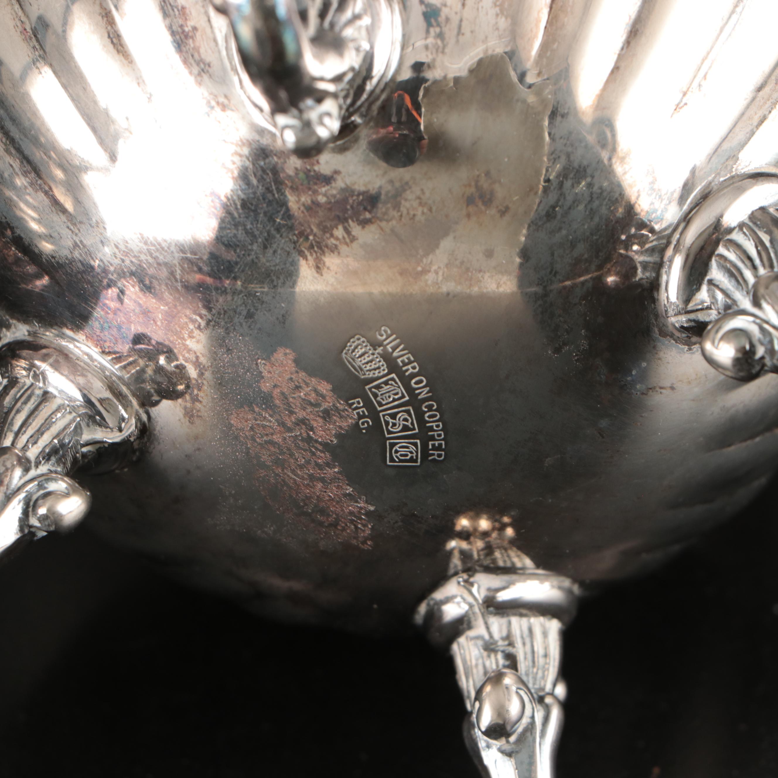 Birmingham Silver Co. Silver Plate Tea and Coffee Service, 20th Century