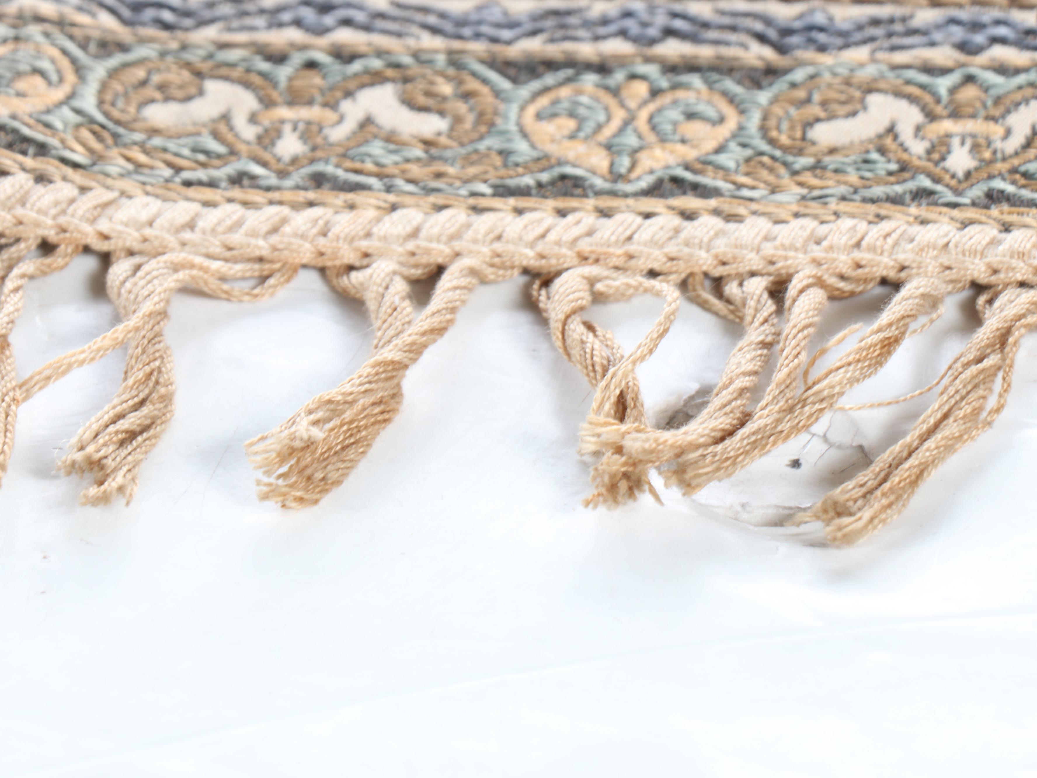 Granada Island Style Spanish Islamic Multicolor Woven Piano Shawl