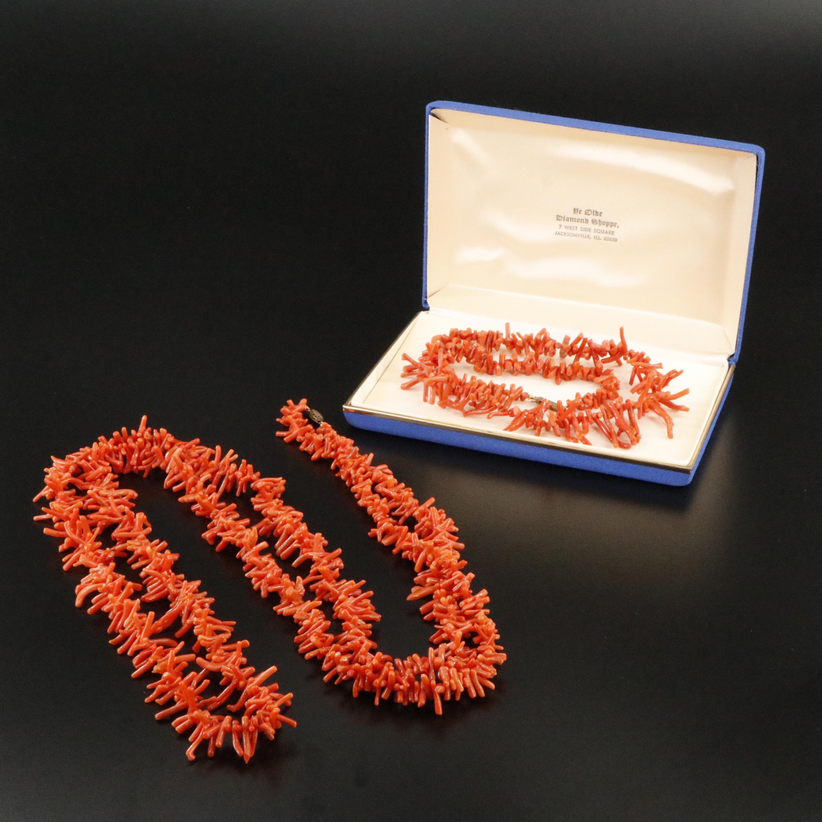 Branch Coral Necklaces