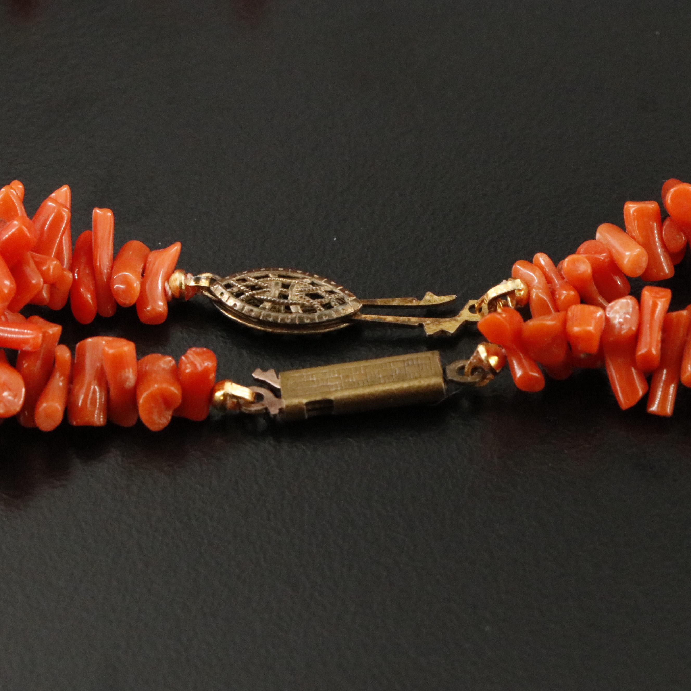 Branch Coral Necklaces