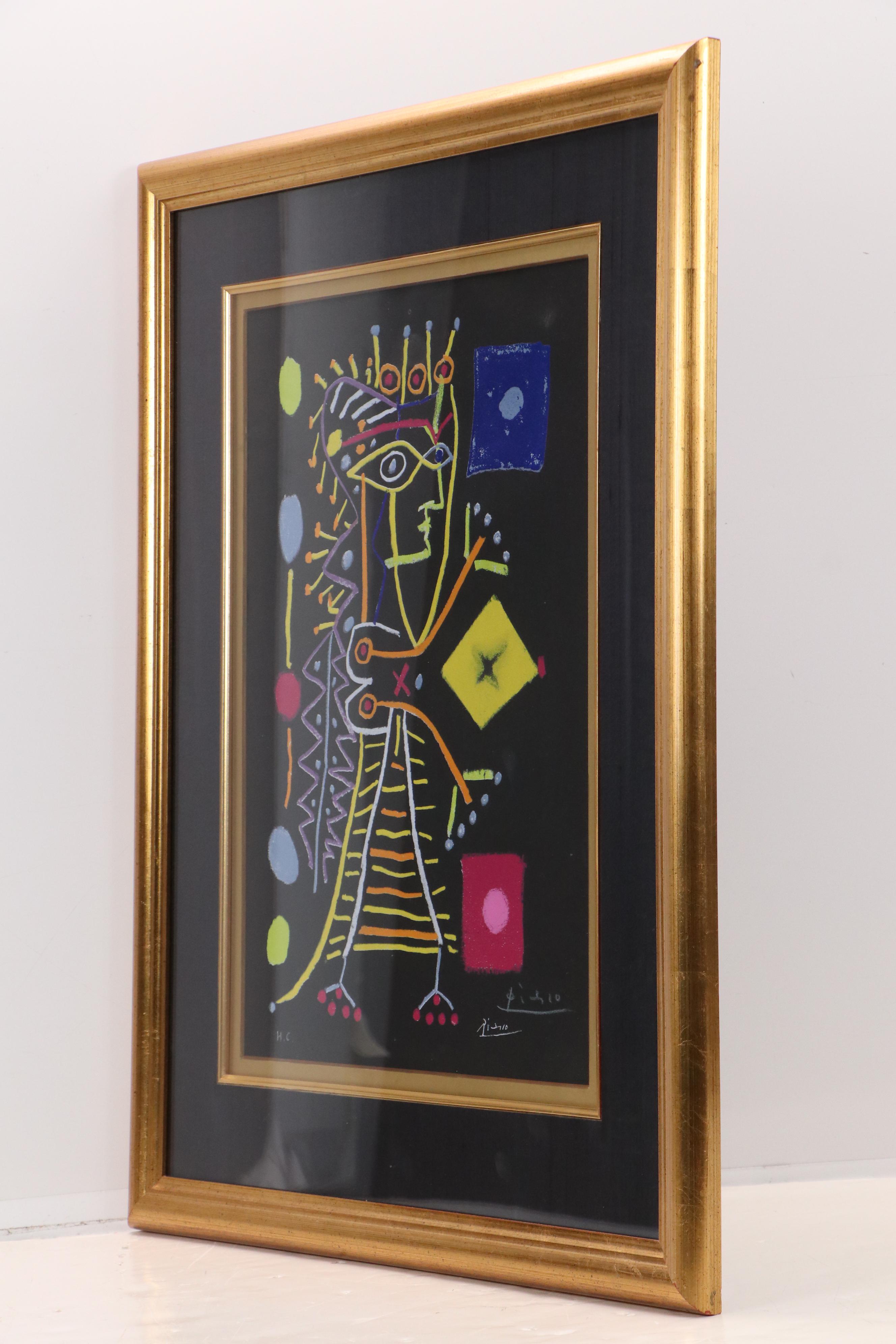 After Pablo Picasso Lithograph "La Femme aux Dés (Jacqueline)"