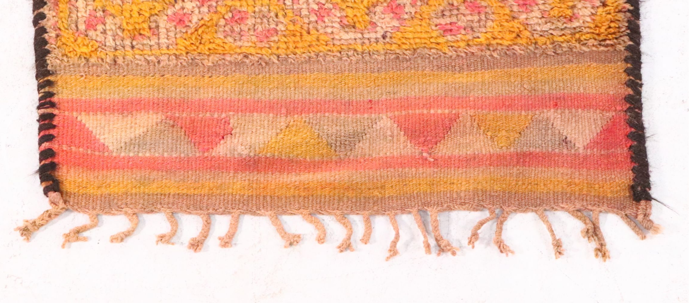 2'11 x 11'6 Hand-Knotted Turkish Village Carpet Runner