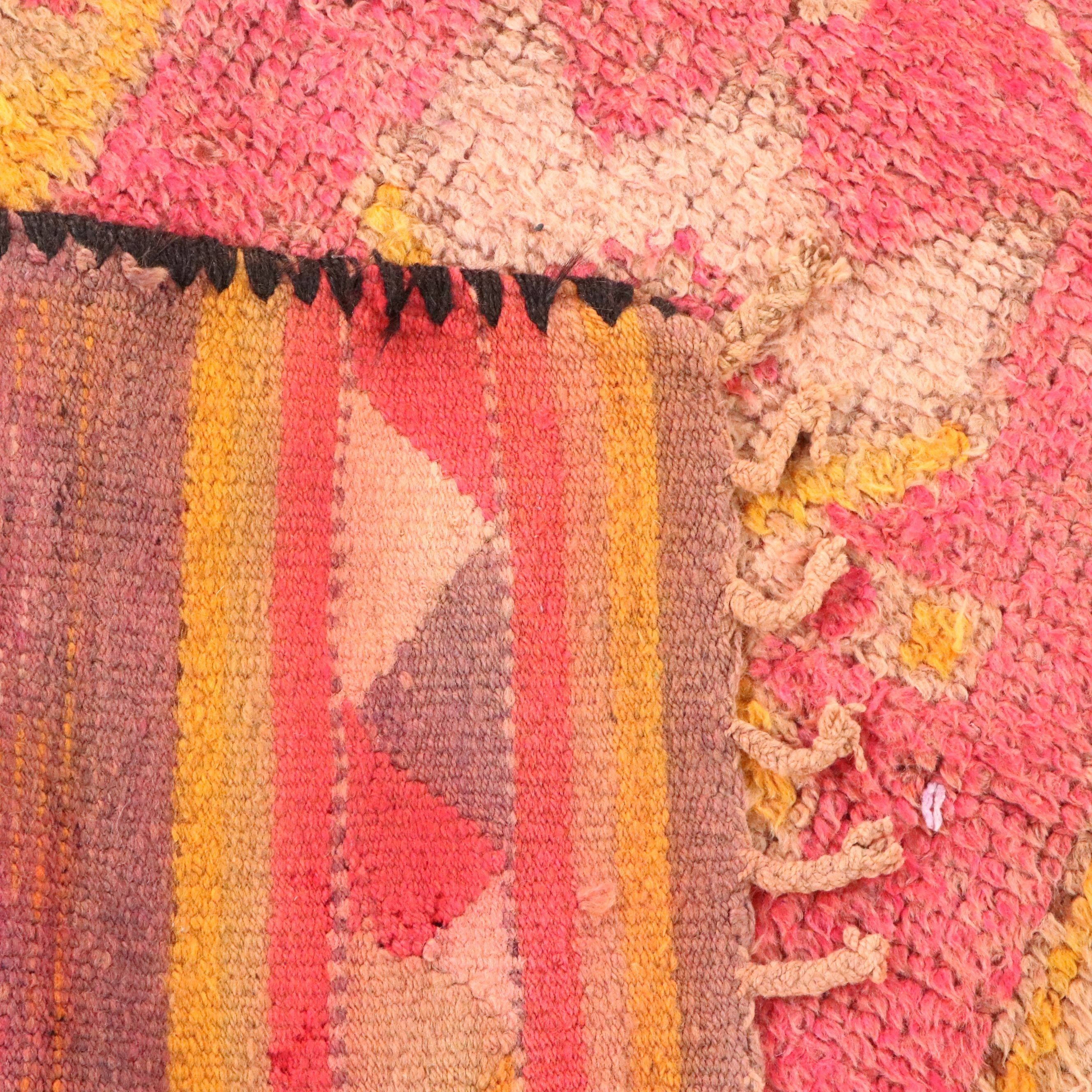 2'11 x 11'6 Hand-Knotted Turkish Village Carpet Runner