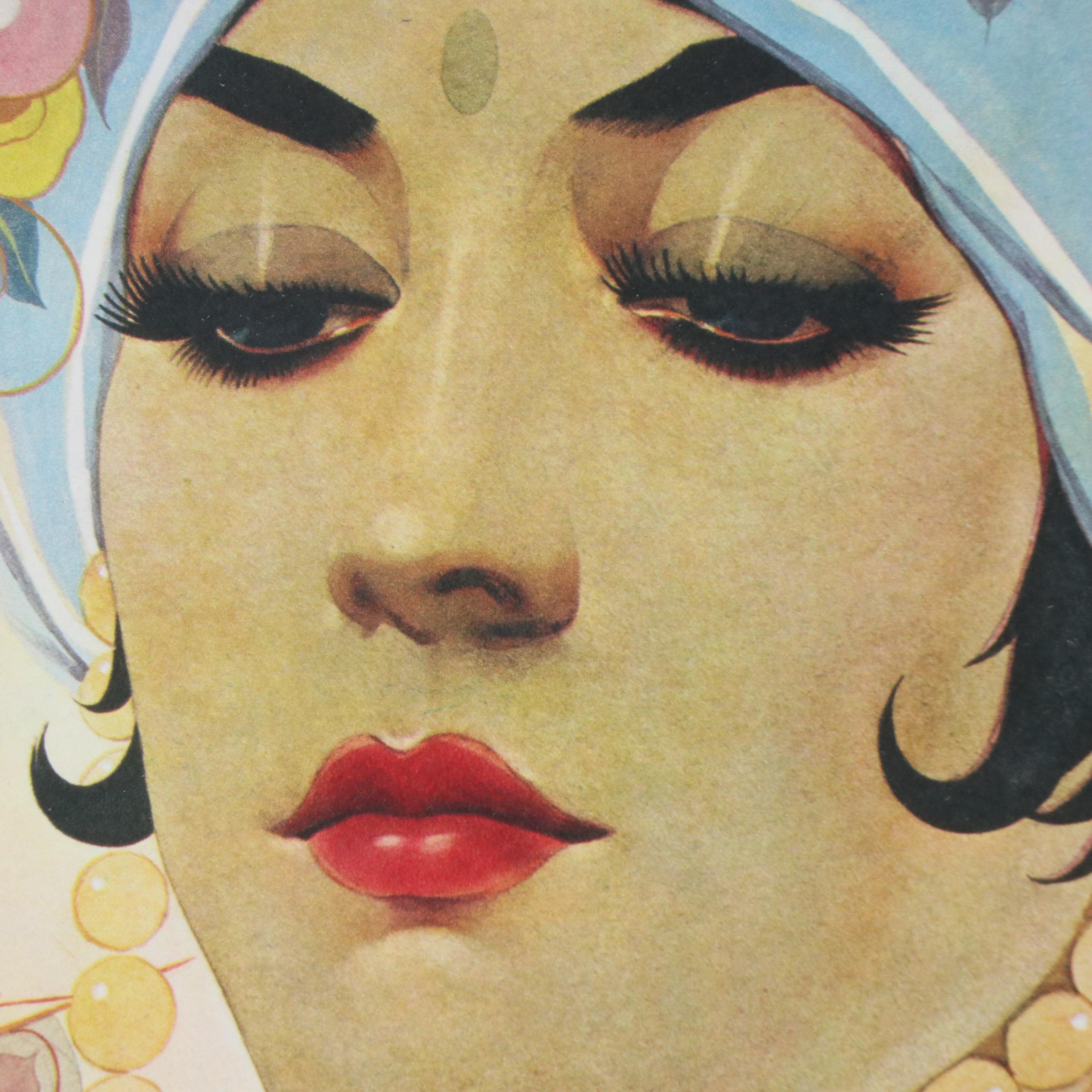 Alberto Vargas Offset Lithograph "Scheherazade"