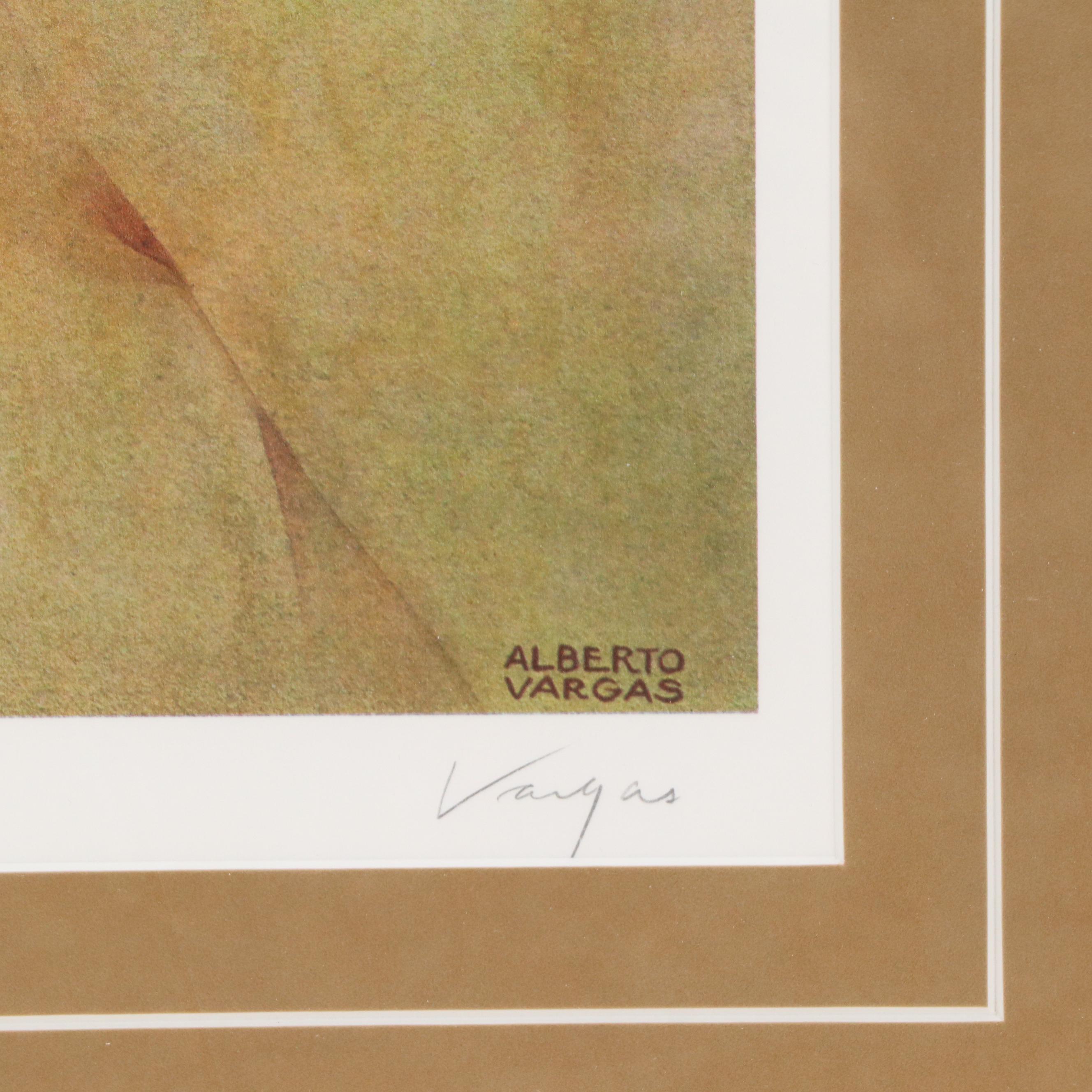 Alberto Vargas Offset Lithograph "Scheherazade"