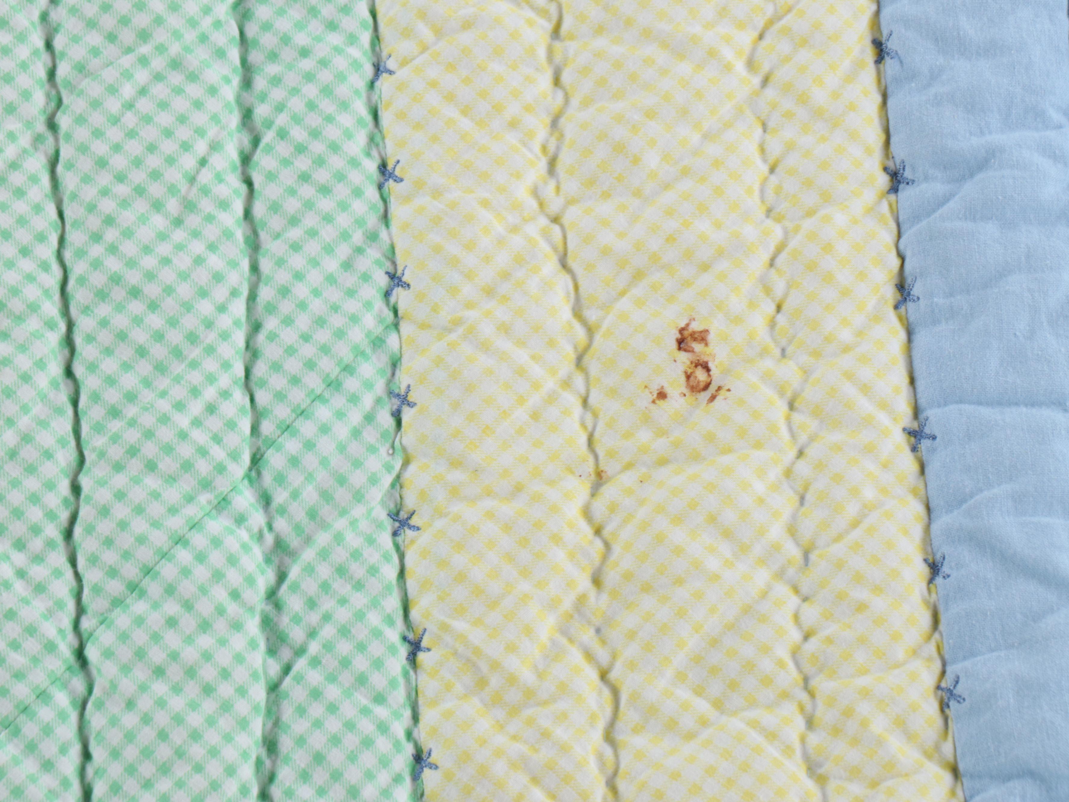 The Company Store Tufted Rug, Quilt, Pillows, and Framed Wall Hangings