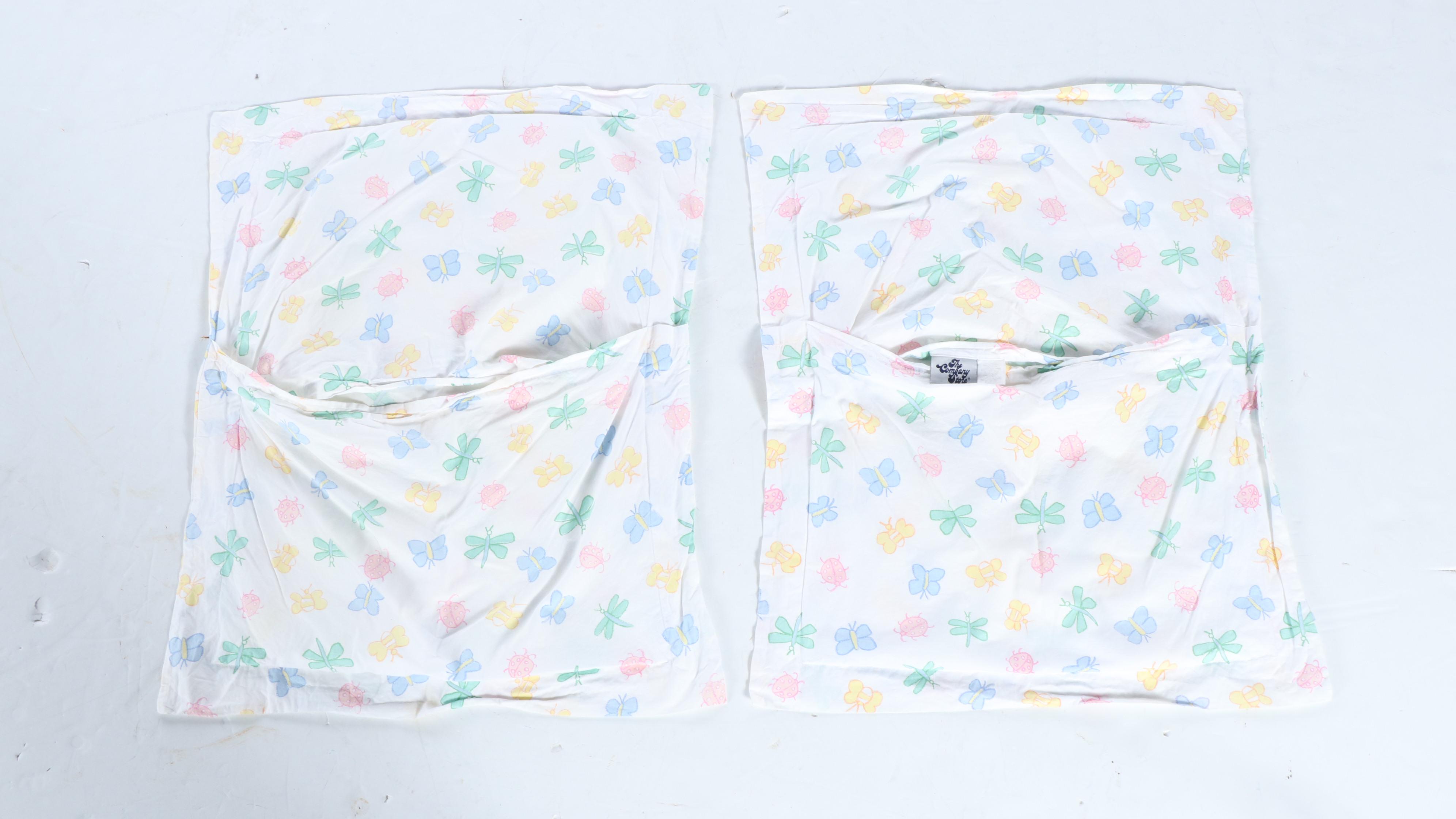 The Company Store Tufted Rug, Quilt, Pillows, and Framed Wall Hangings