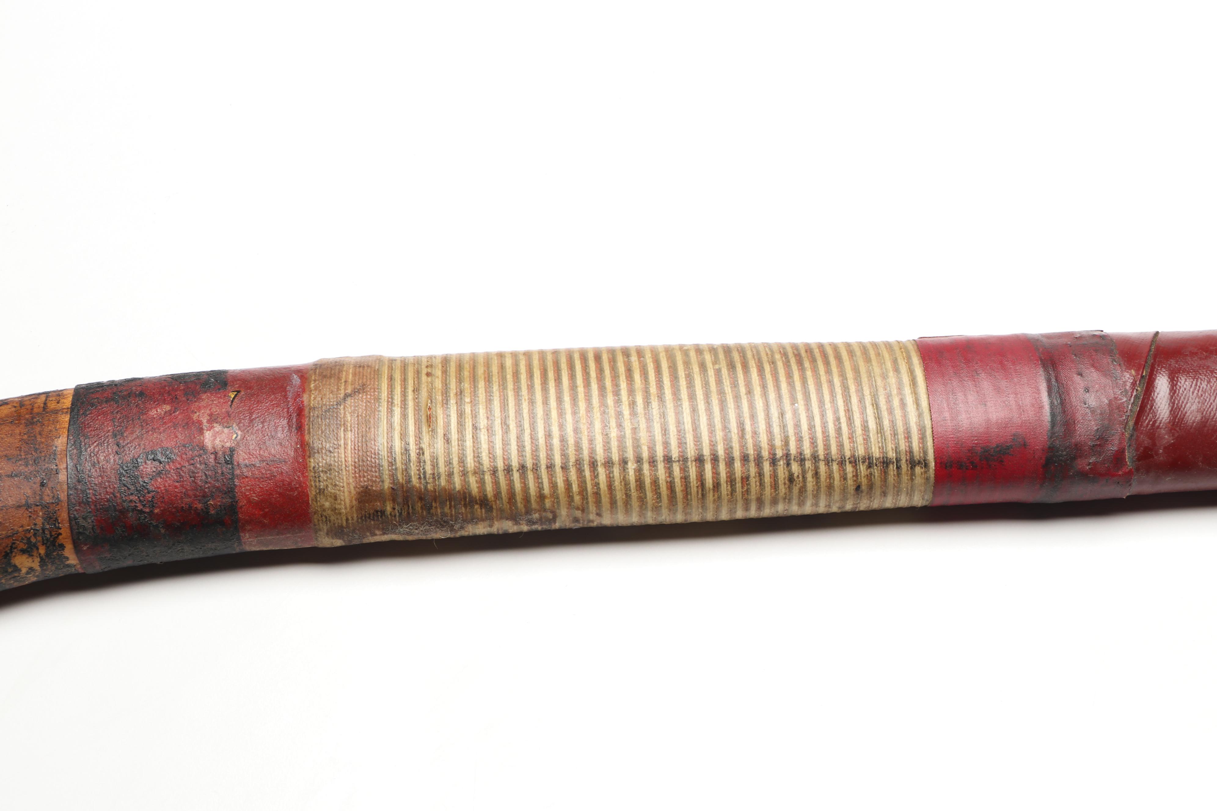 Vintage Handmade Wood Field Hockey Stick