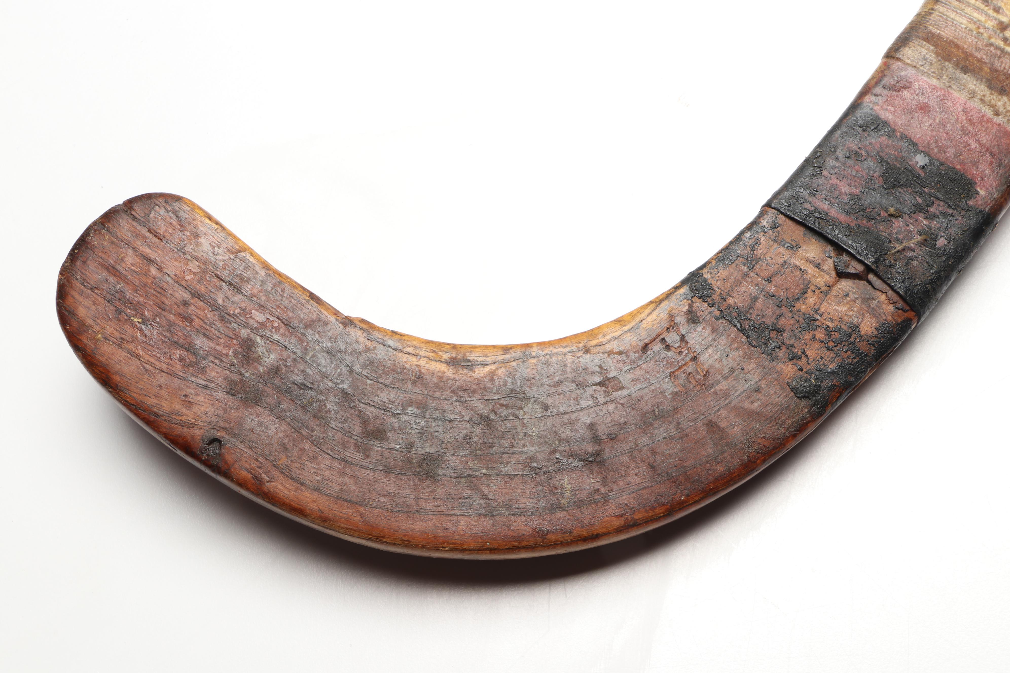 Vintage Handmade Wood Field Hockey Stick