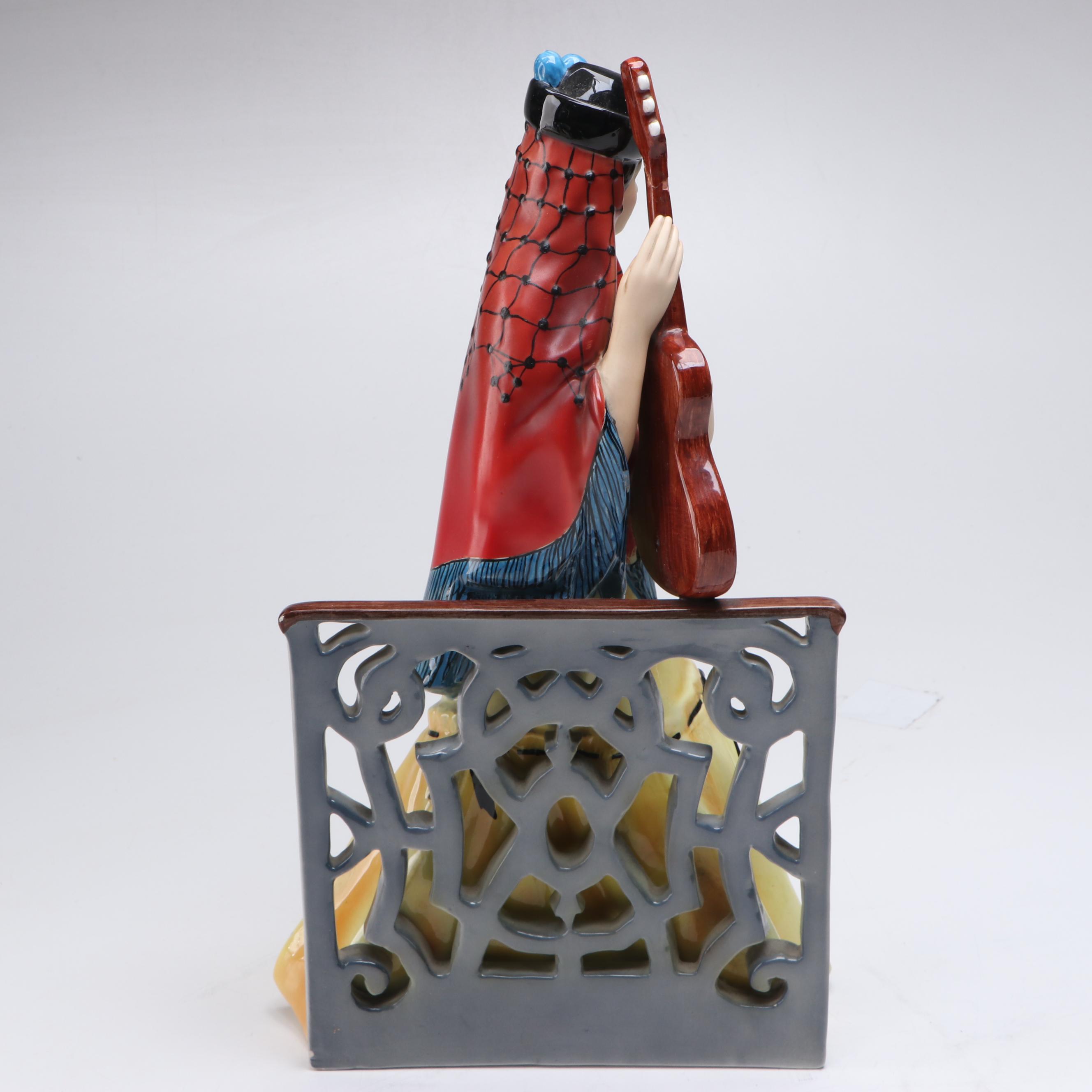 Italian Ronzan Ceramic Women, Mid to Late 20th Century