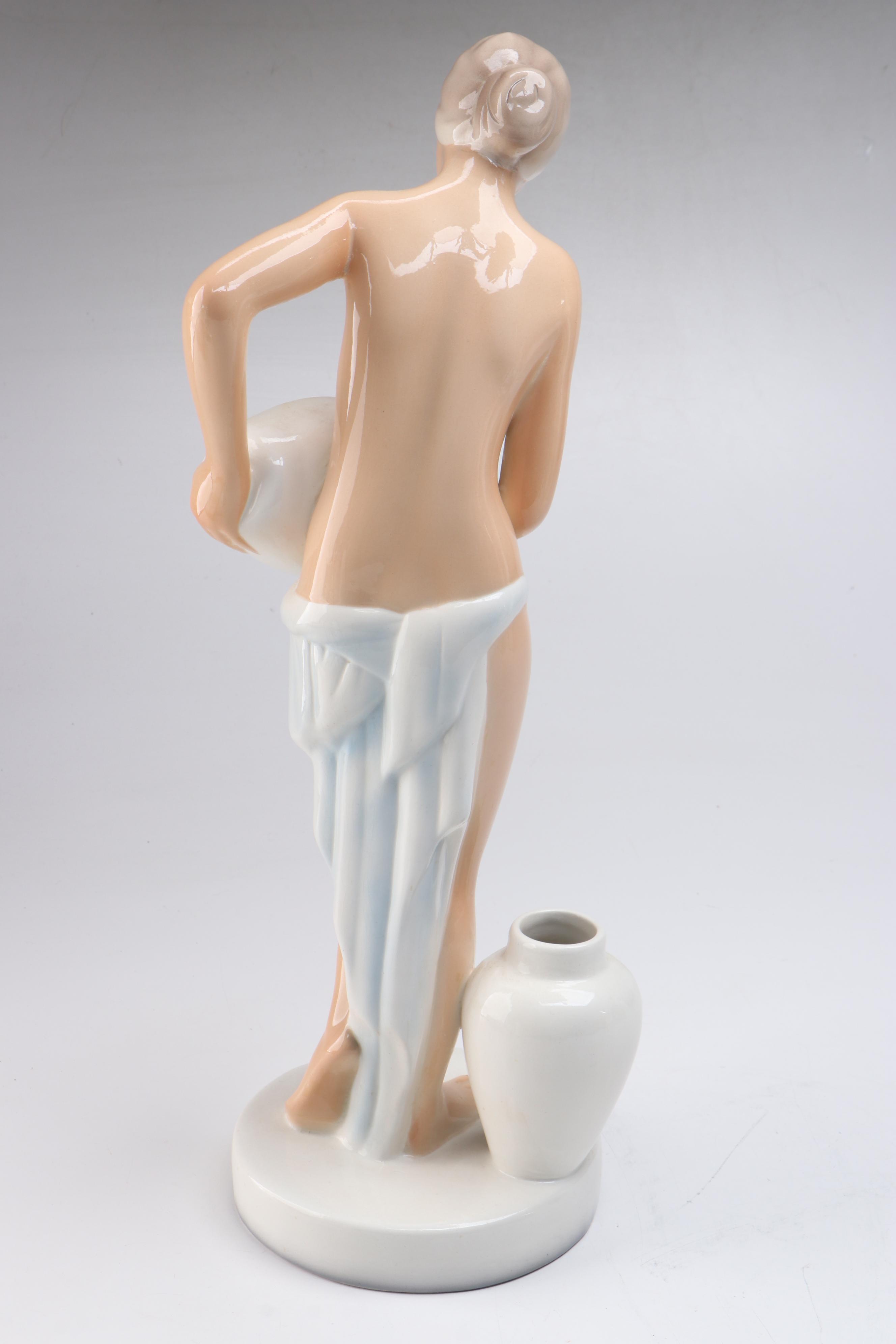 Italian Ronzan Ceramic Dryads