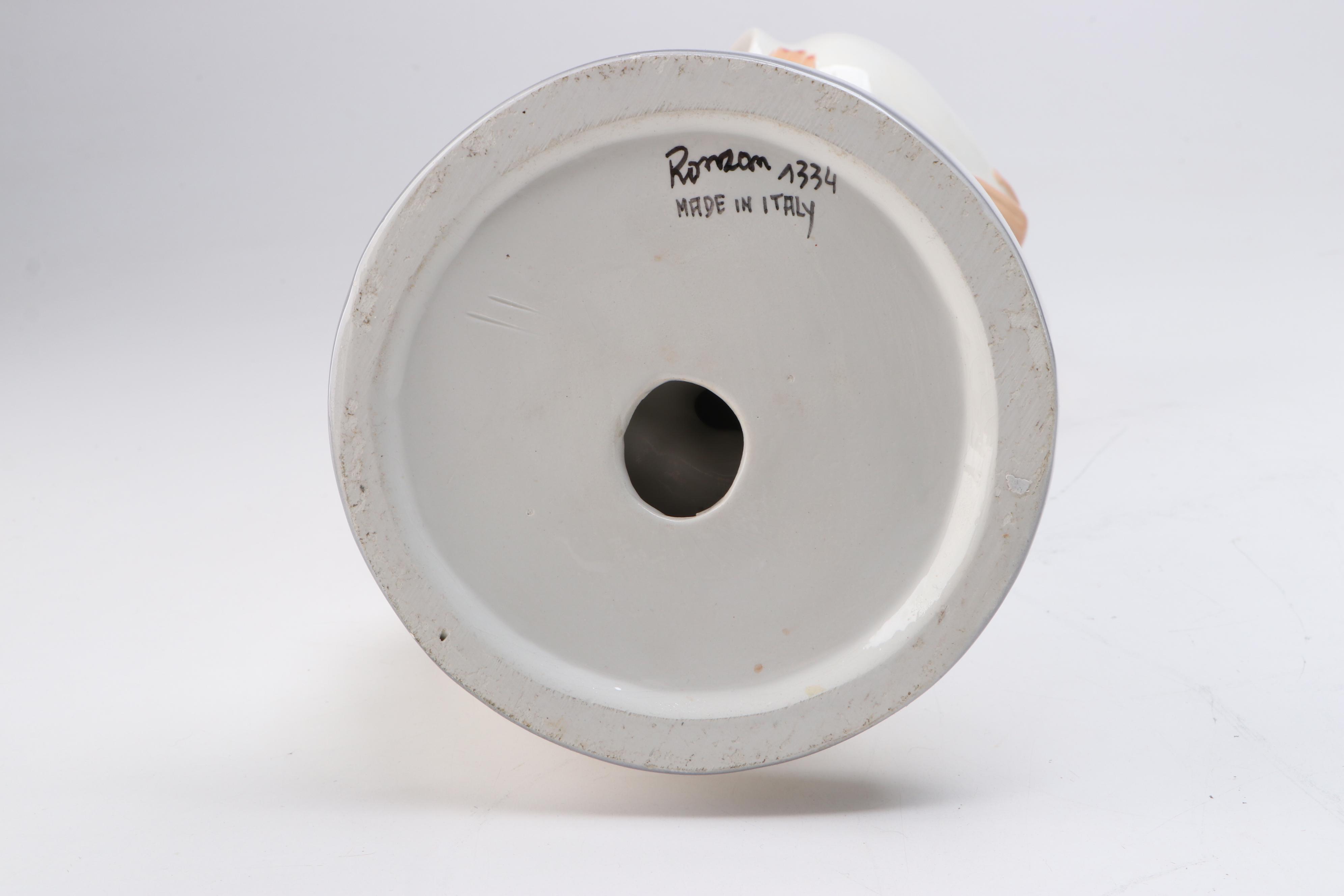 Italian Ronzan Ceramic Dryads