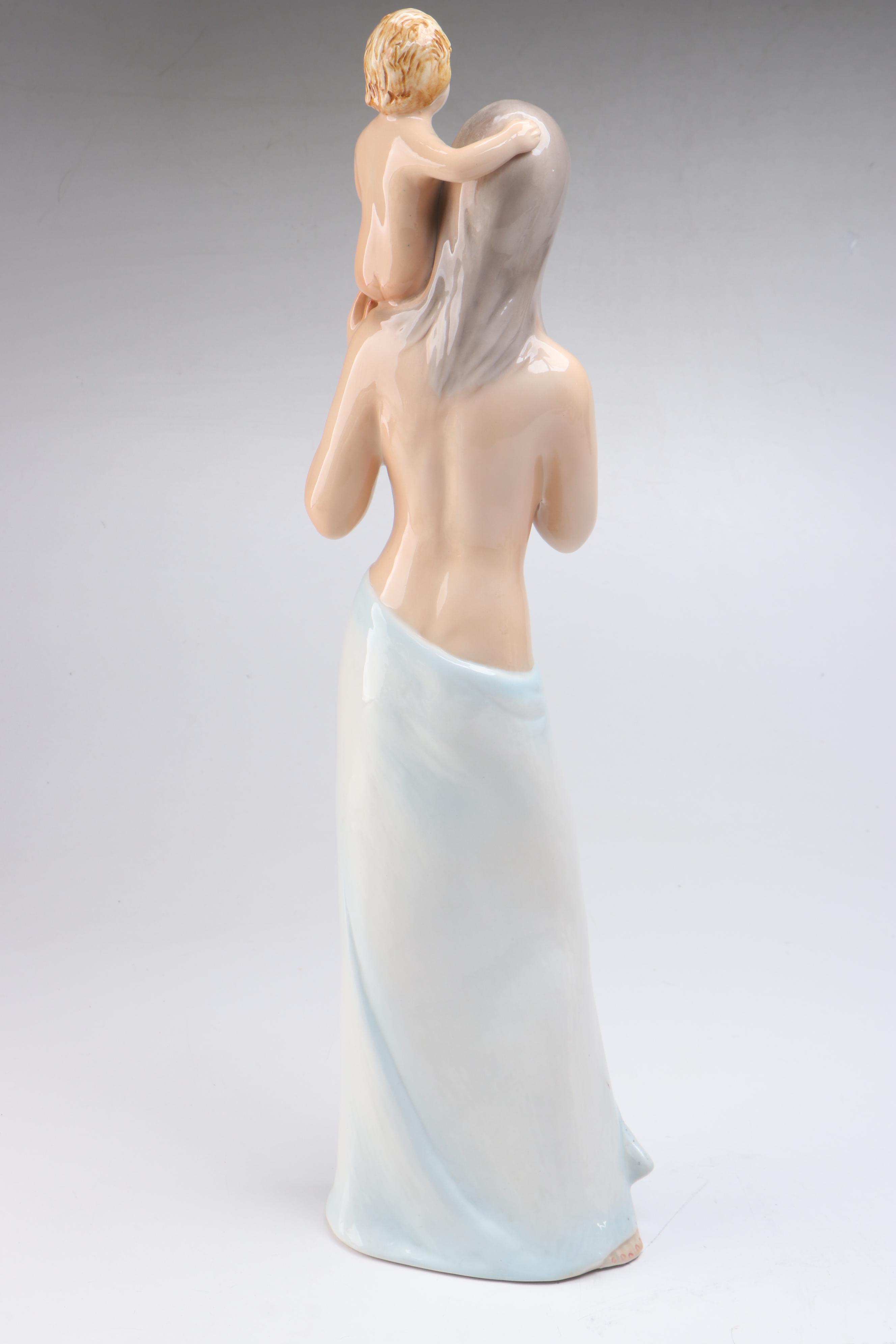 Italian Ronzan Ceramic Dryads