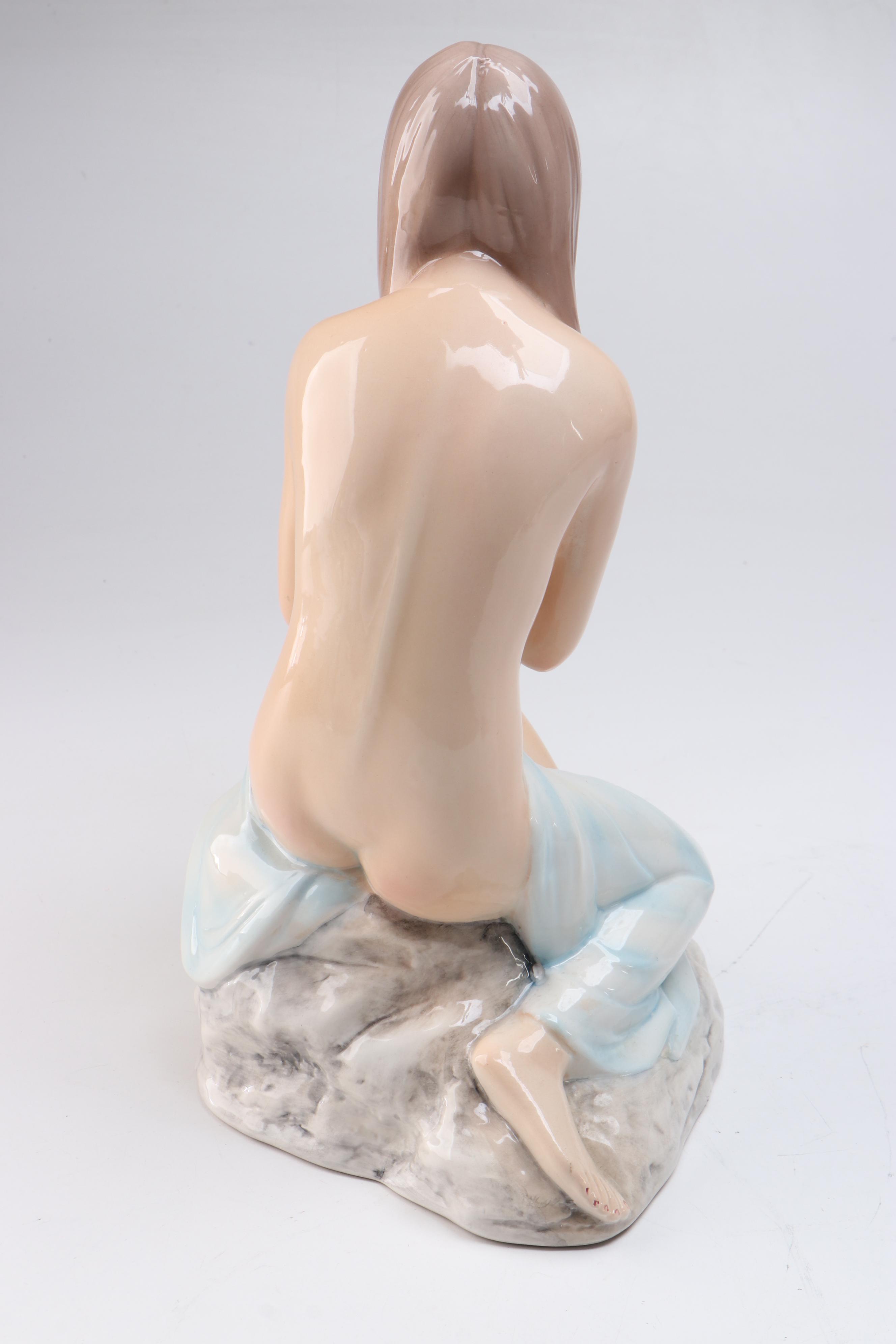 Italian Ronzan Ceramic Dryads