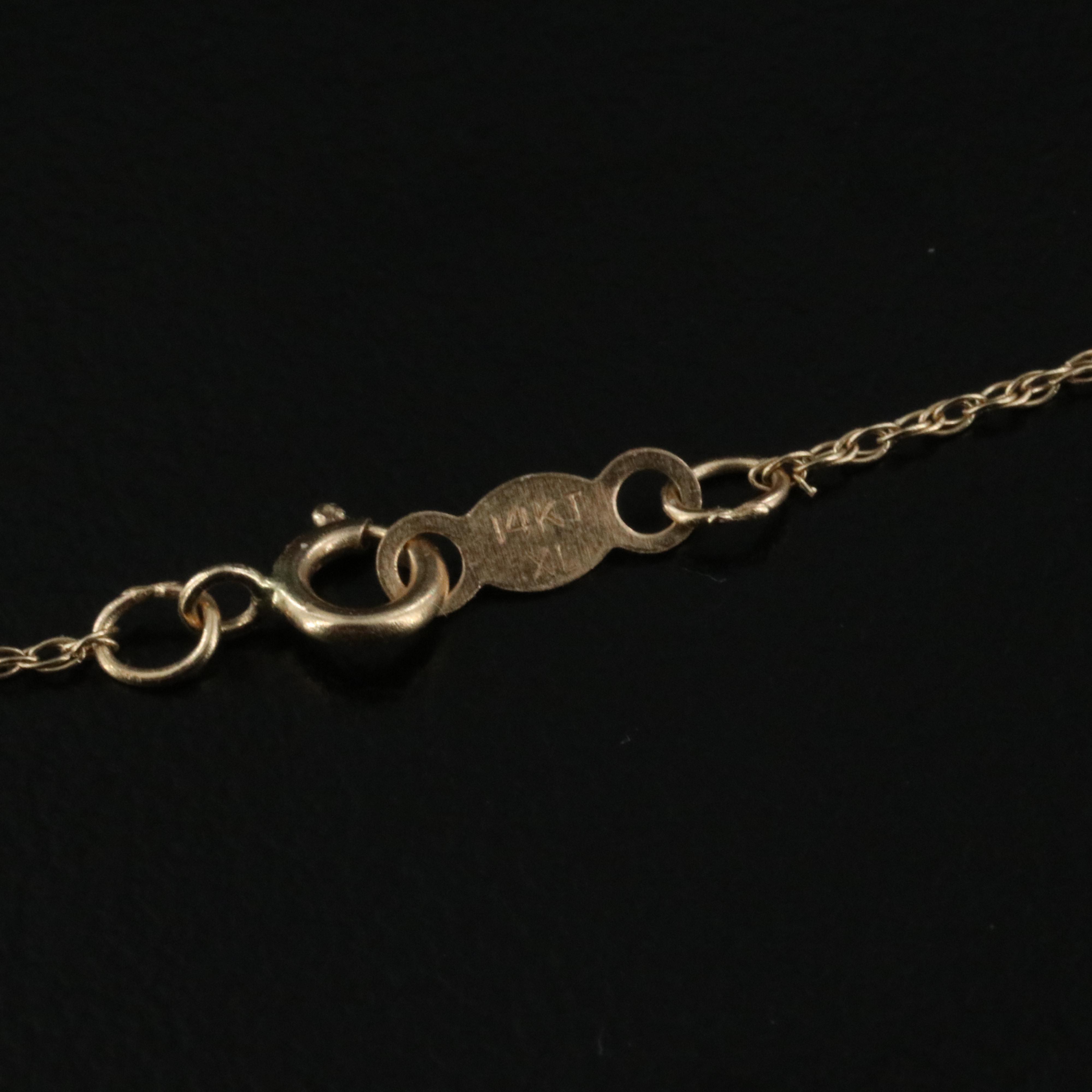 14K Singapore Chain Necklace
