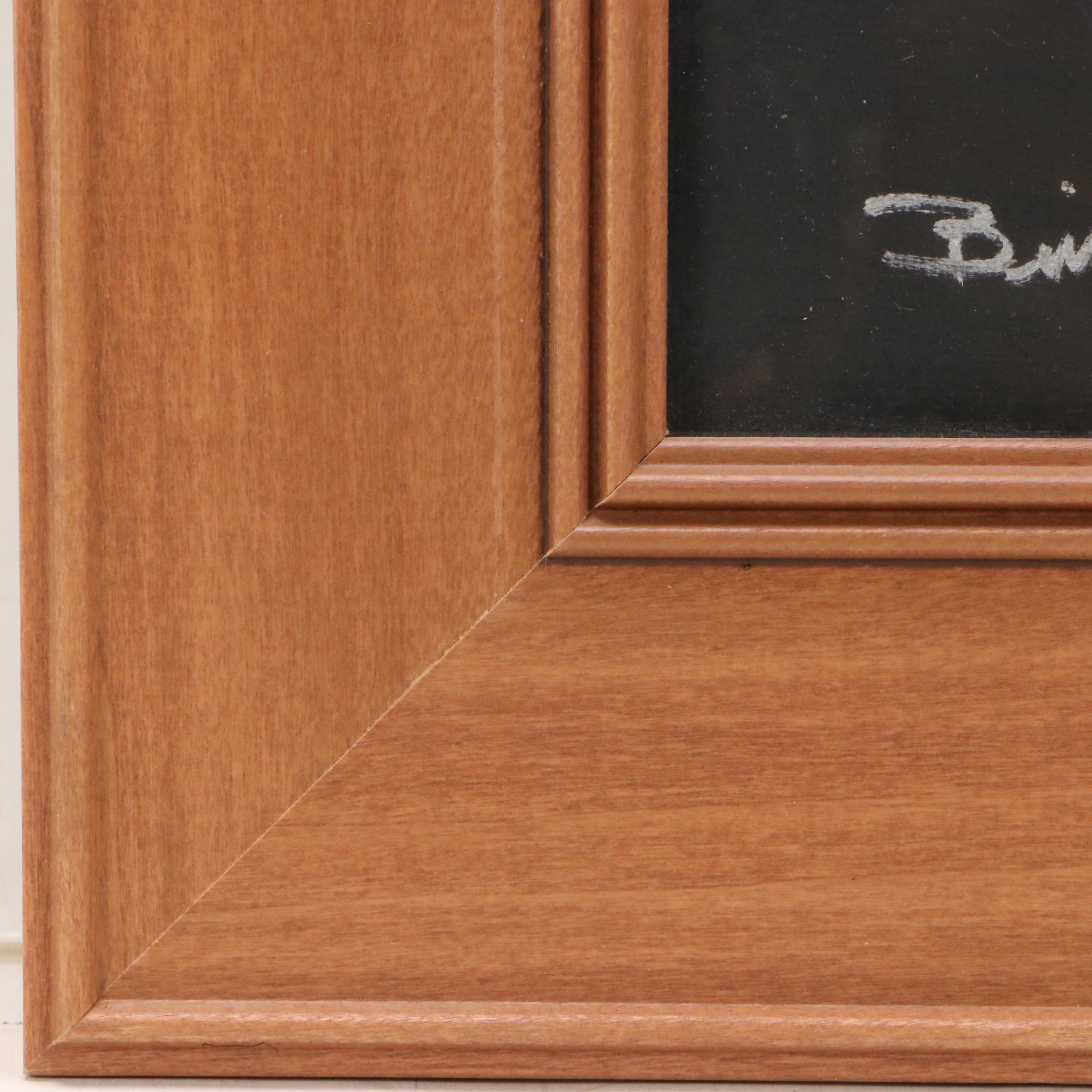 Brittony Martin Acrylic Painting of Colorful Hummingbird, 21st Century