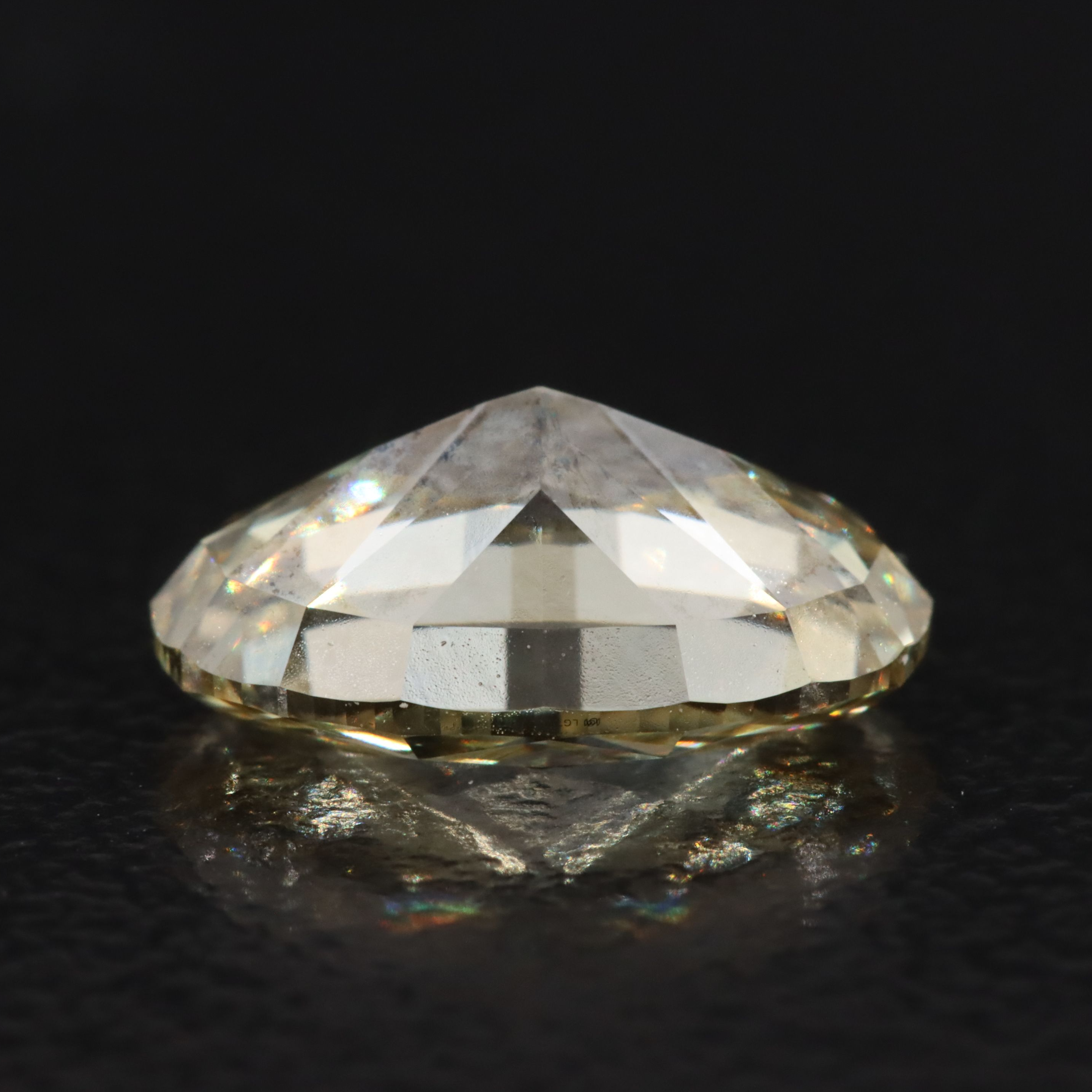 Loose 2.10 CT Lab Grown Fancy Yellow Diamond with IGI Report
