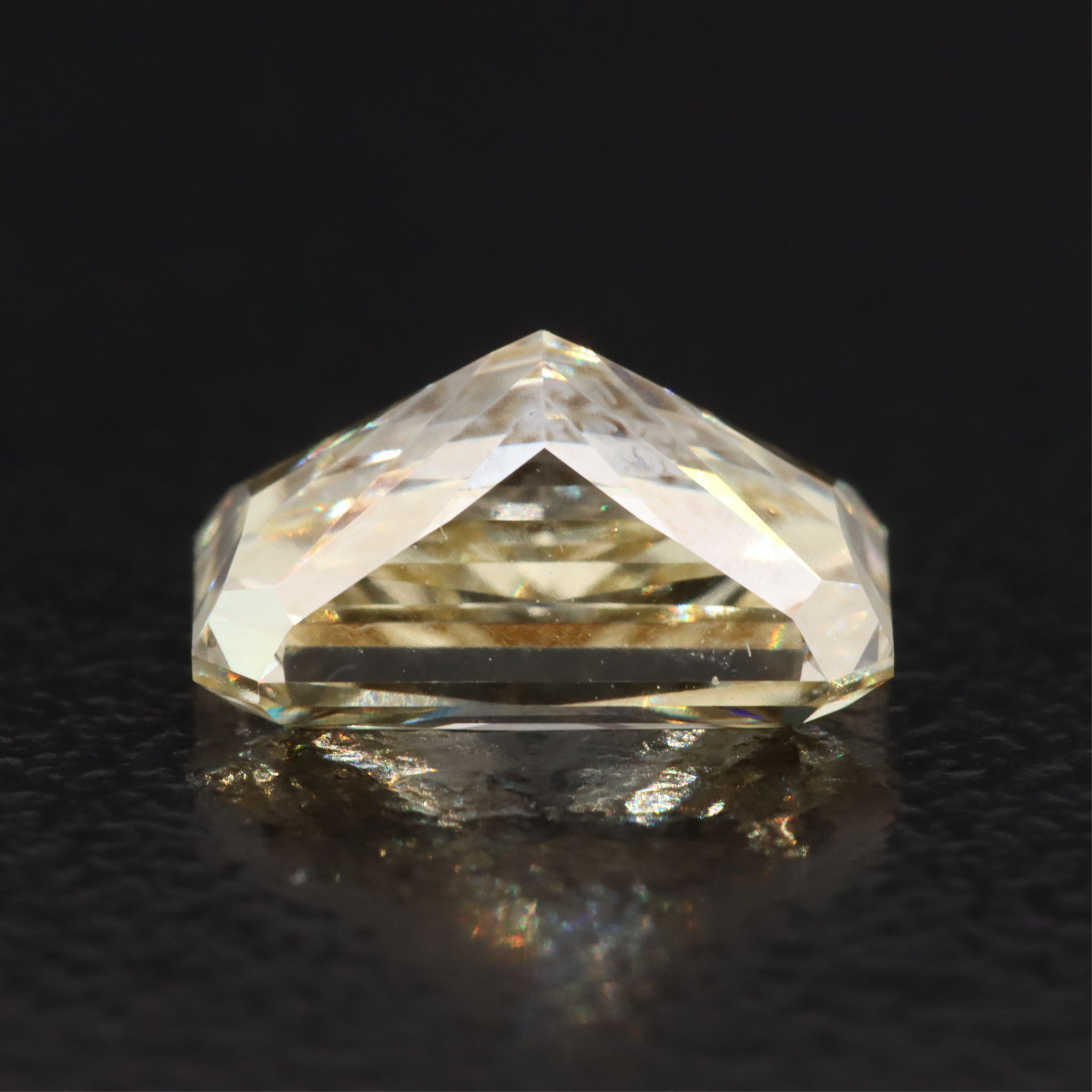Loose 2.16 CT Lab Grown Fancy Yellow Diamond with IGI Report