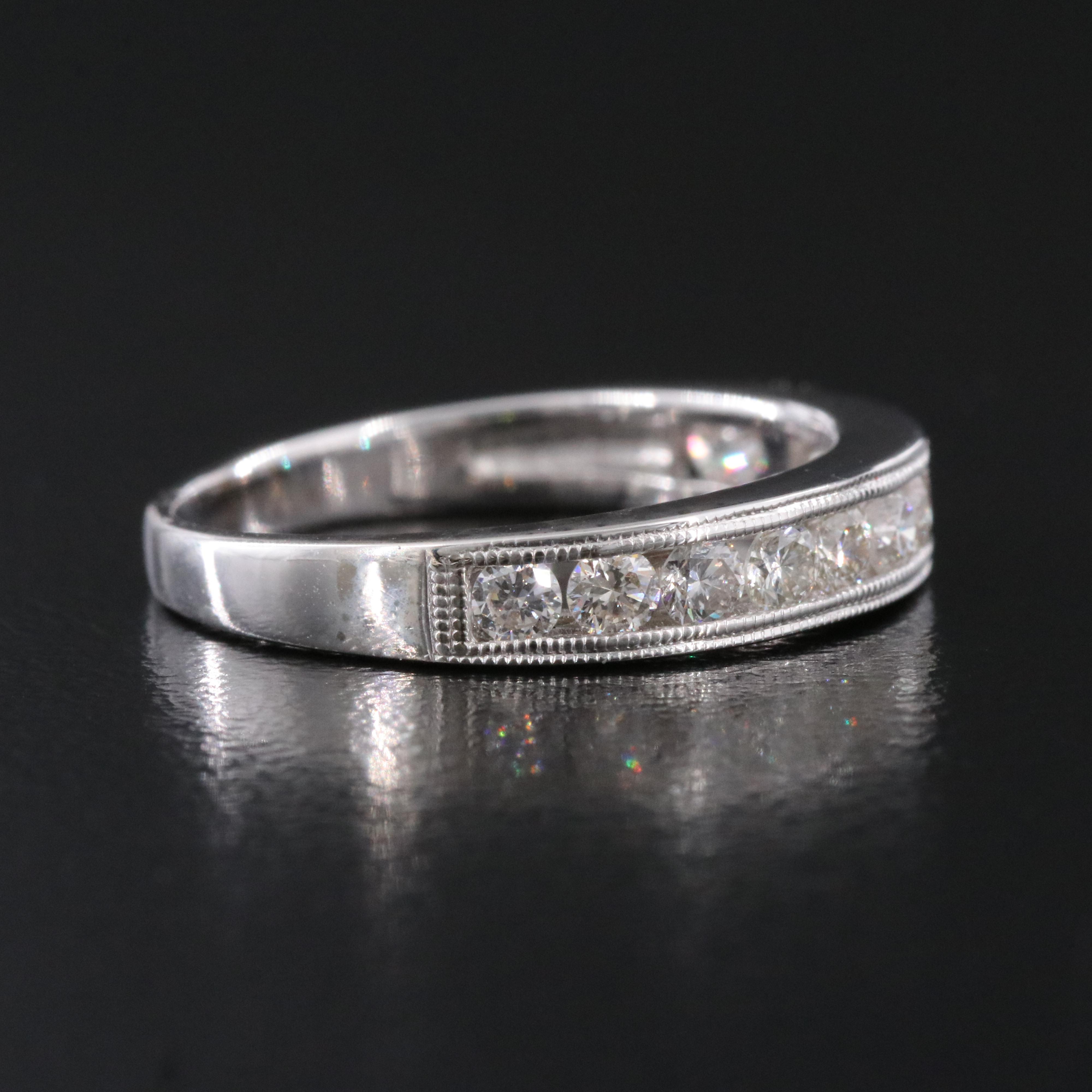 14K 0.54 CTW Diamond Band
