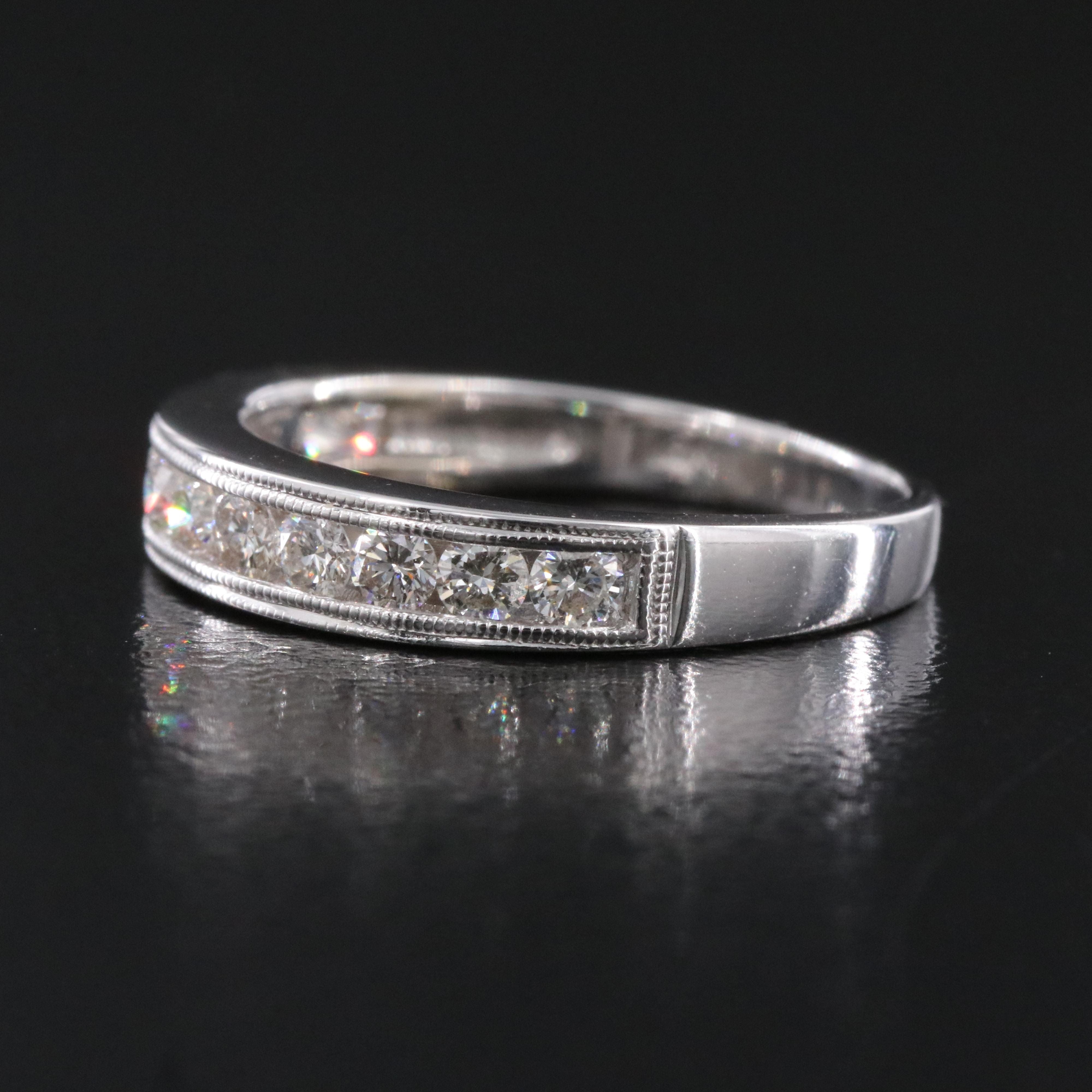 14K 0.54 CTW Diamond Band
