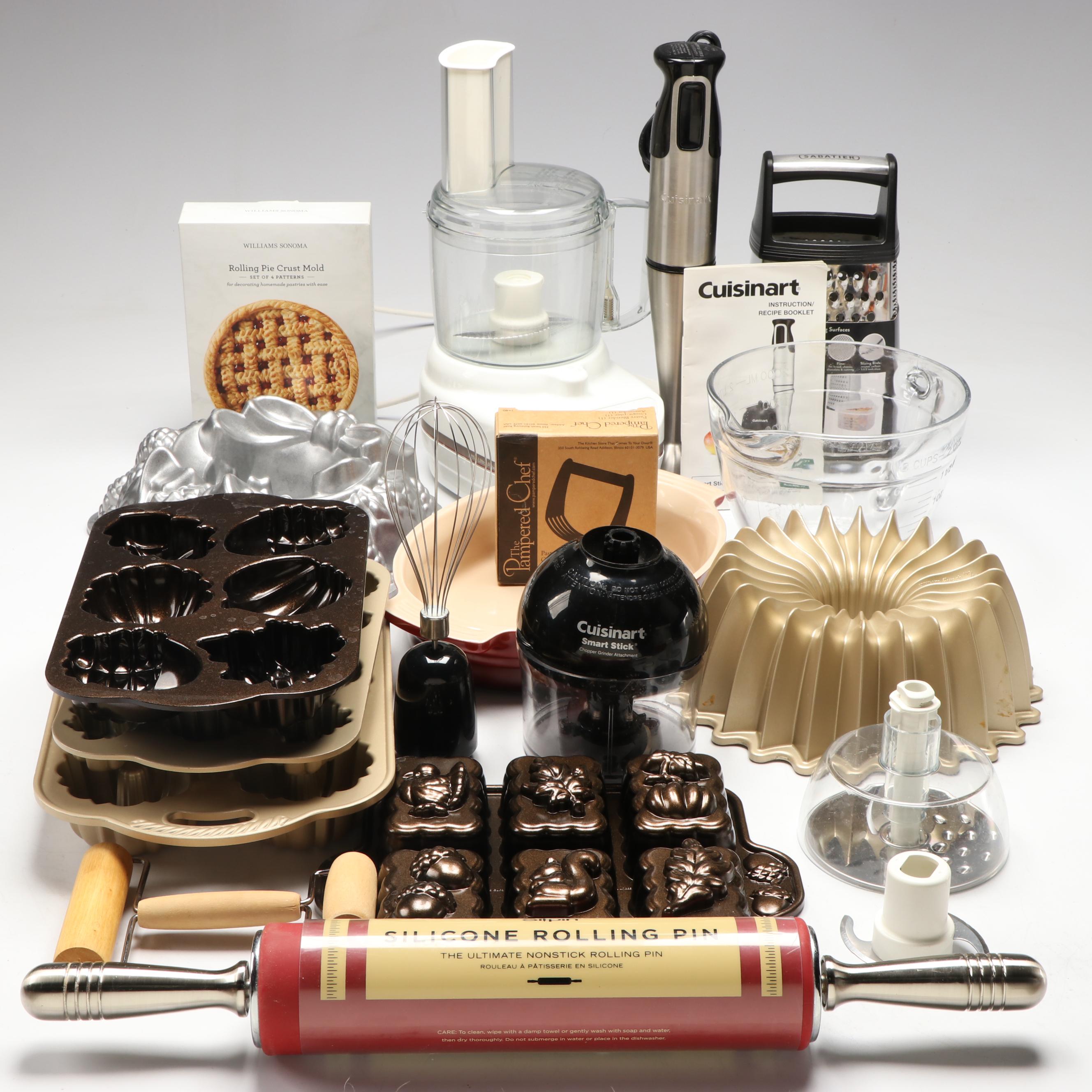 KitchenAid Food Processor and Sabatier Grater, Other Baking Utensils and Ware