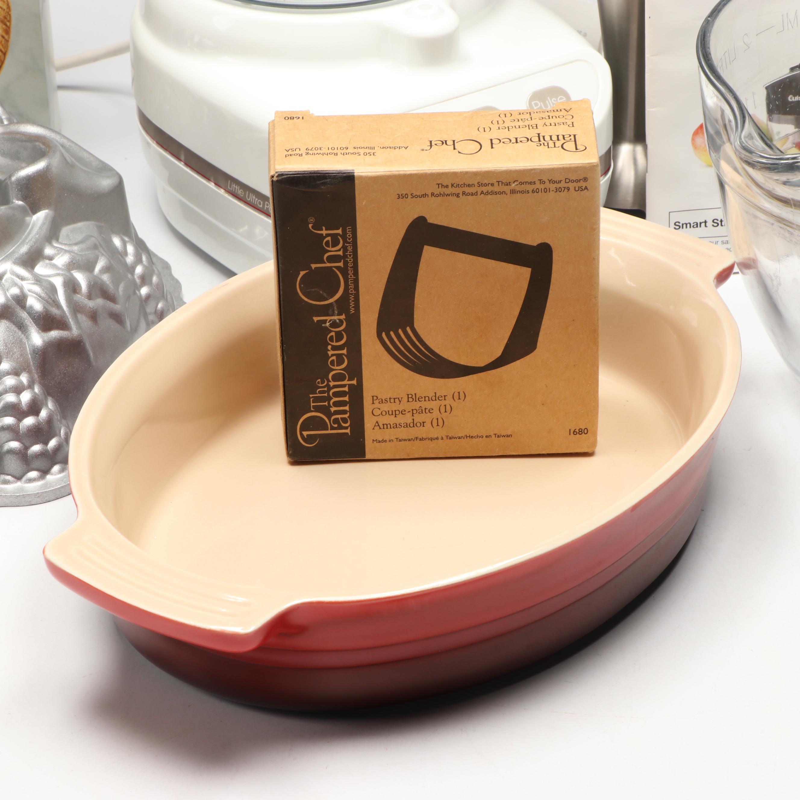 KitchenAid Food Processor and Sabatier Grater, Other Baking Utensils and Ware