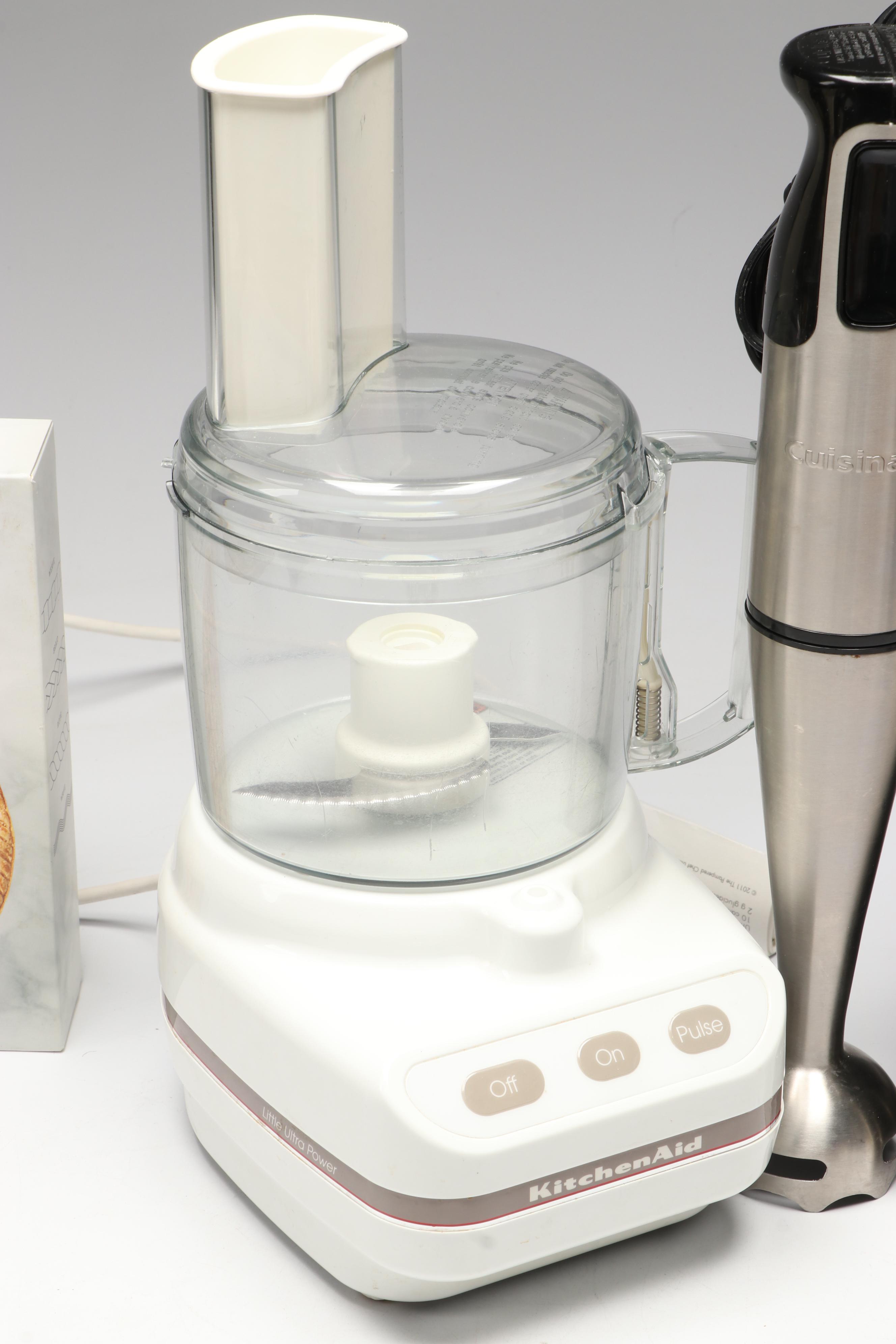 KitchenAid Food Processor and Sabatier Grater, Other Baking Utensils and Ware