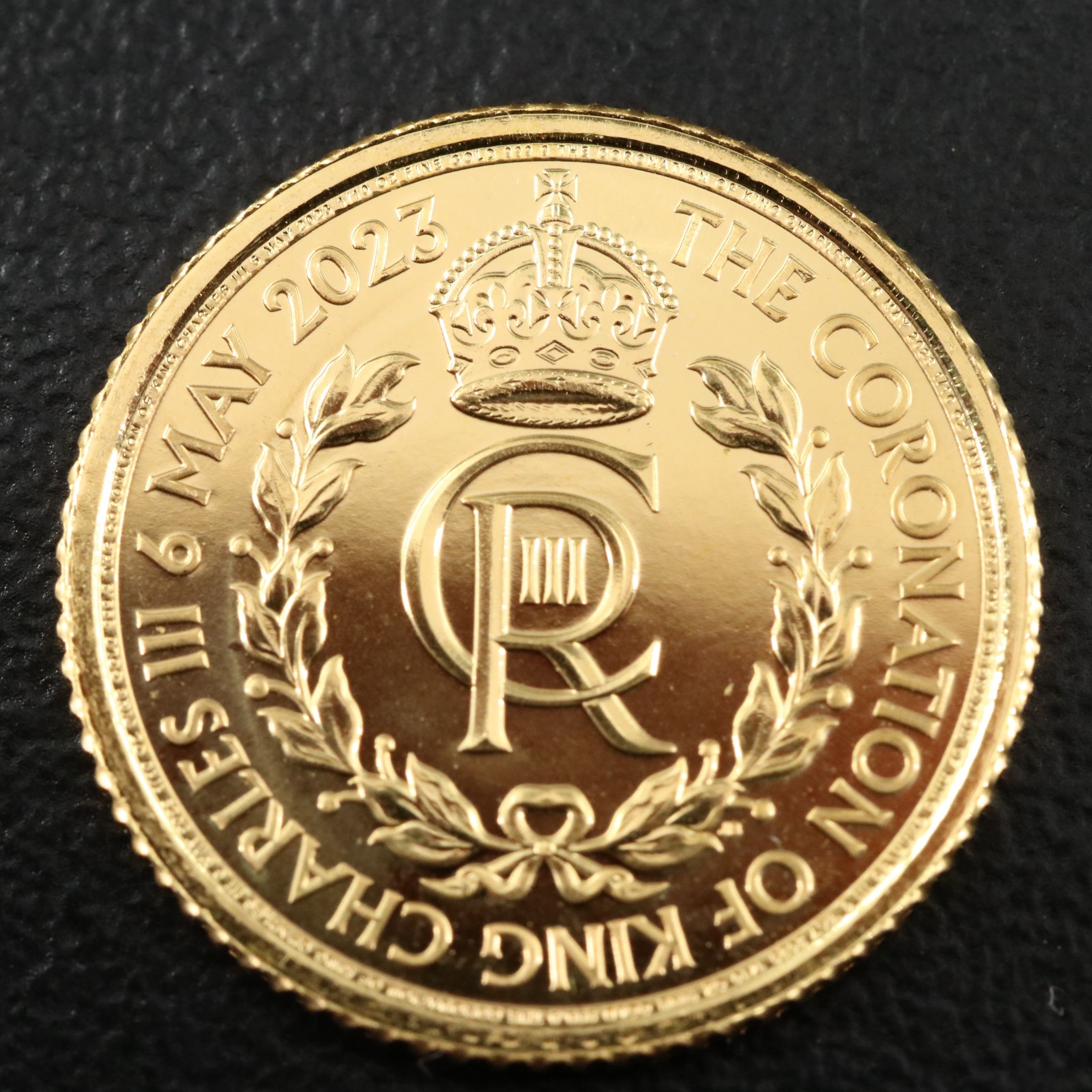 2023 10 GBP 1/10th OZT Gold Coin King Charles III