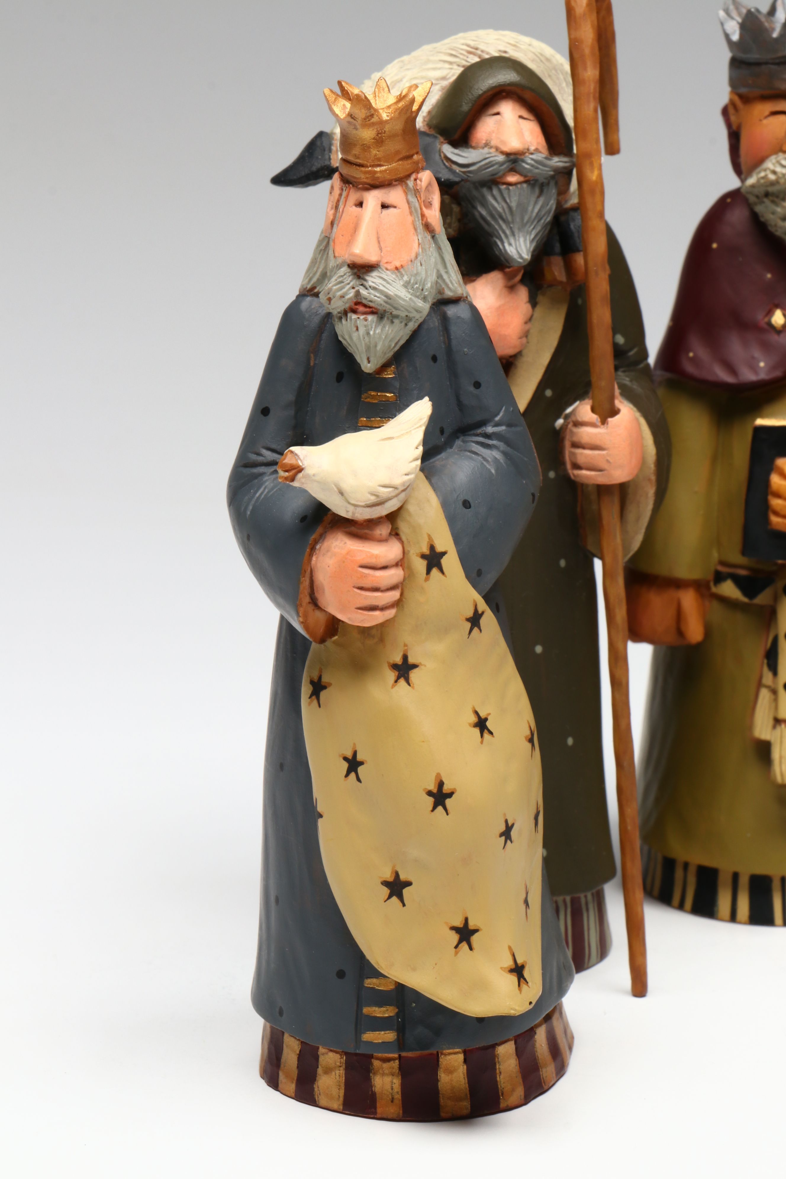 Williraye Studio "Three Kings", "Jesus", "Joseph" and More Nativity Figurines