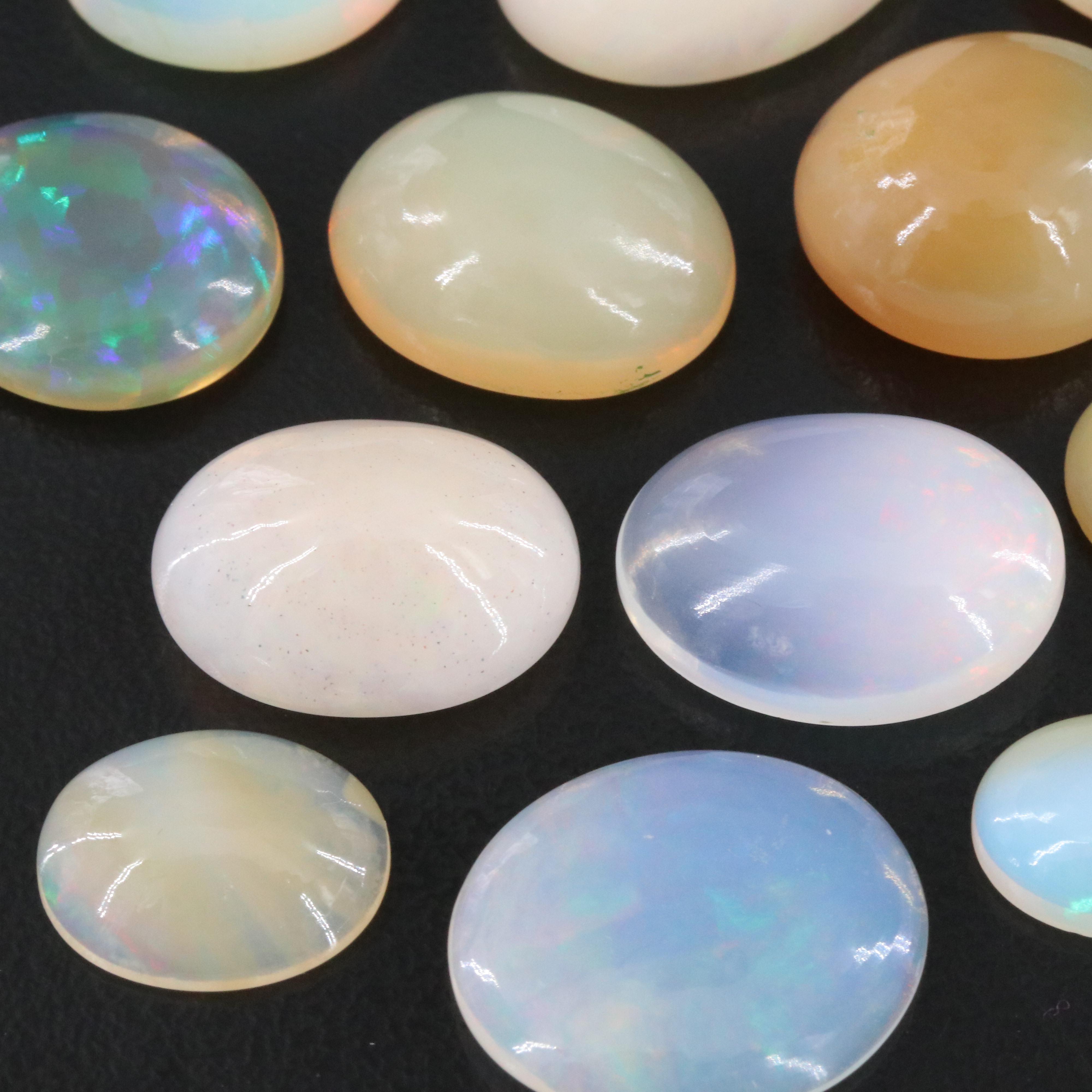 Loose 63.60 CTW Opals